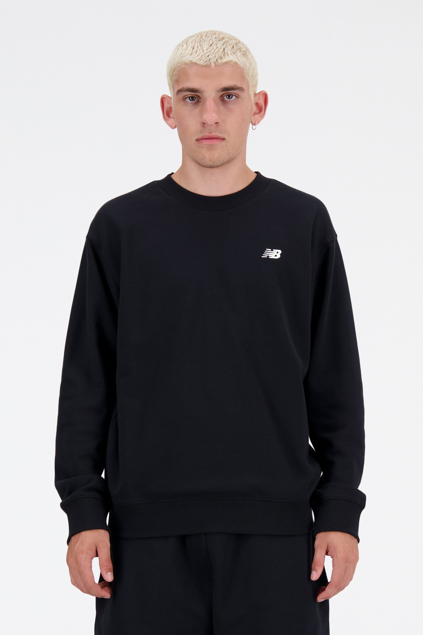 New Balance Sport Essentials French Terry Black Maat: XXL | Sweaters Outlet | Heren | Zwart