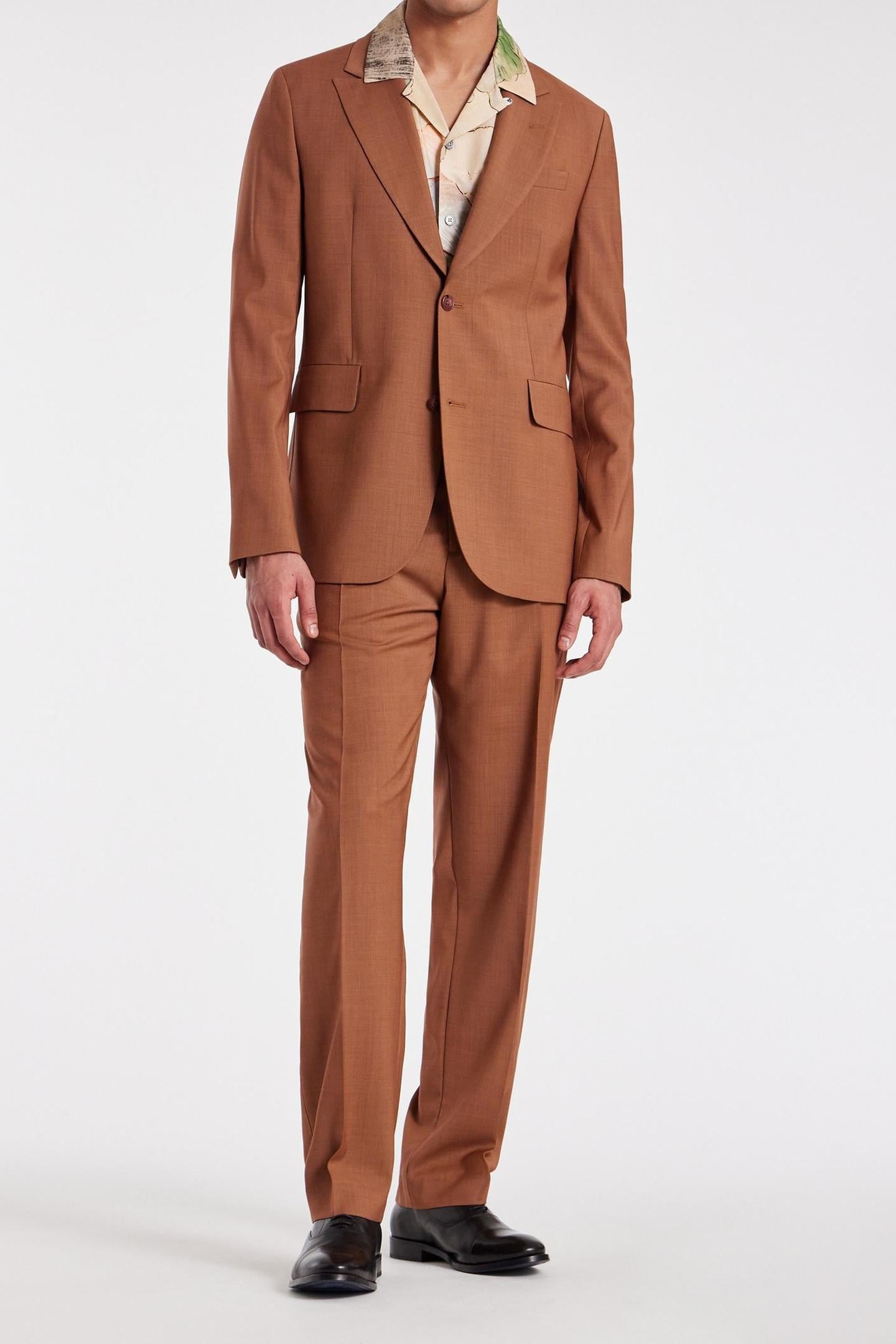 Paul Smith Mens Trouser Orange Maat: W32 | Tailored Broeken Outlet | Heren | Oranje