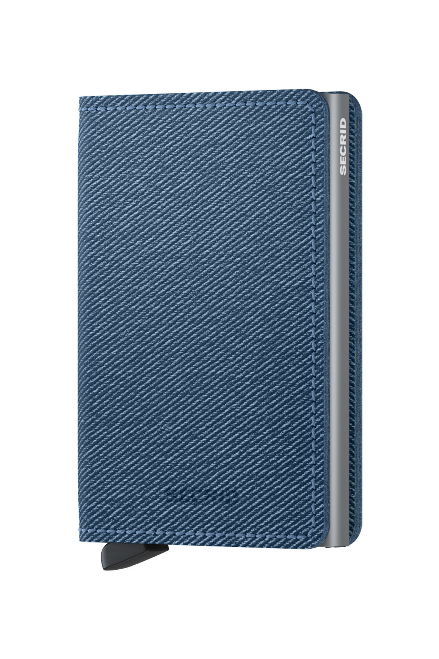 Secrid Unisex Slimwallet Twist Jeans Blue Maat: OS | Portemonnees Outlet | Unisex | Blauw