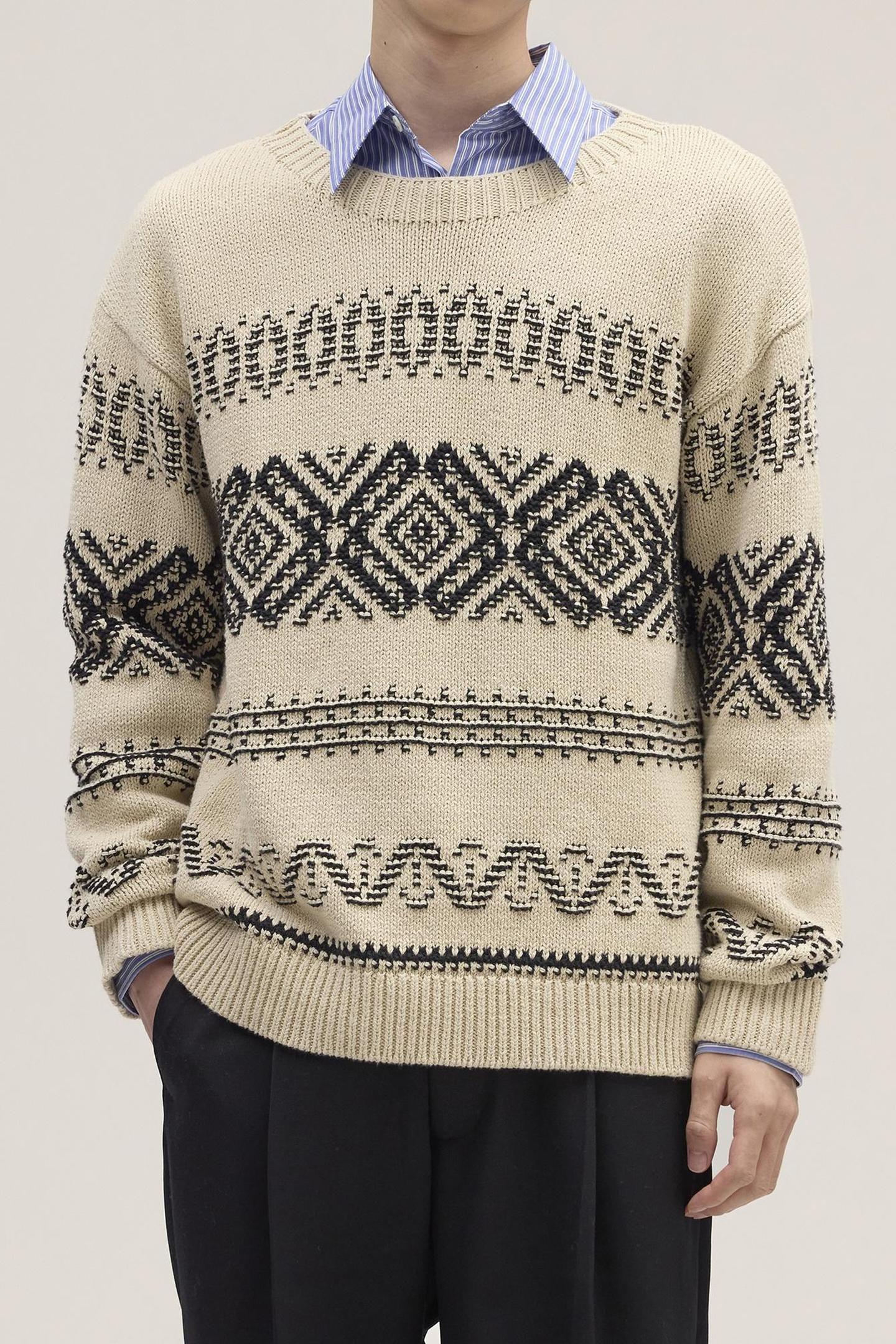 NN.07 Todd 60029 Ecru Maat: L | Sweaters Outlet | Heren | Ecru