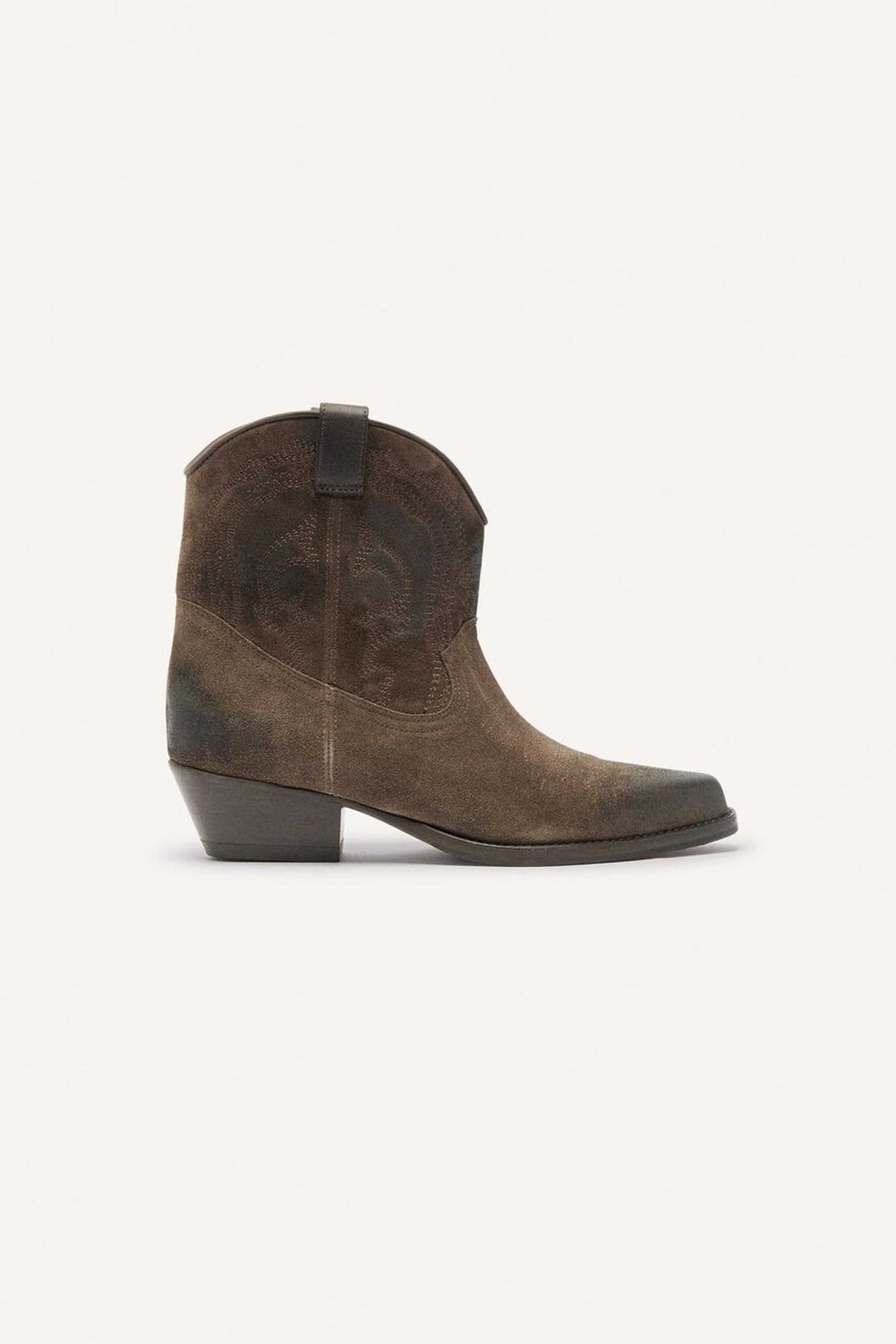 BA&SH Ankle Boots Cacao Maat: 36 | Laarzen Outlet | Dames | Bruin