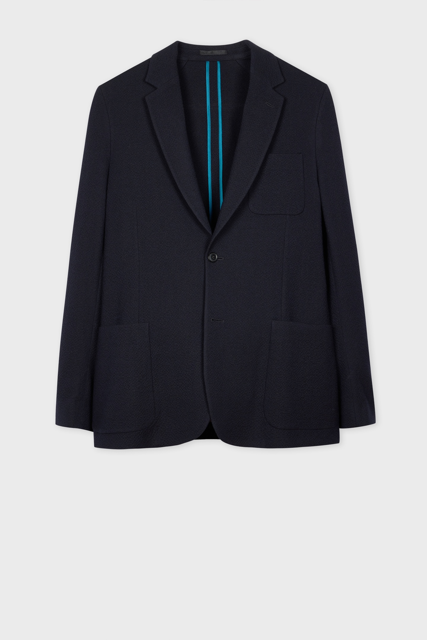 Paul Smith Mens 2 Button Jacket Very Dark Navy Maat: 48 | Blazers Outlet | Heren | Blauw