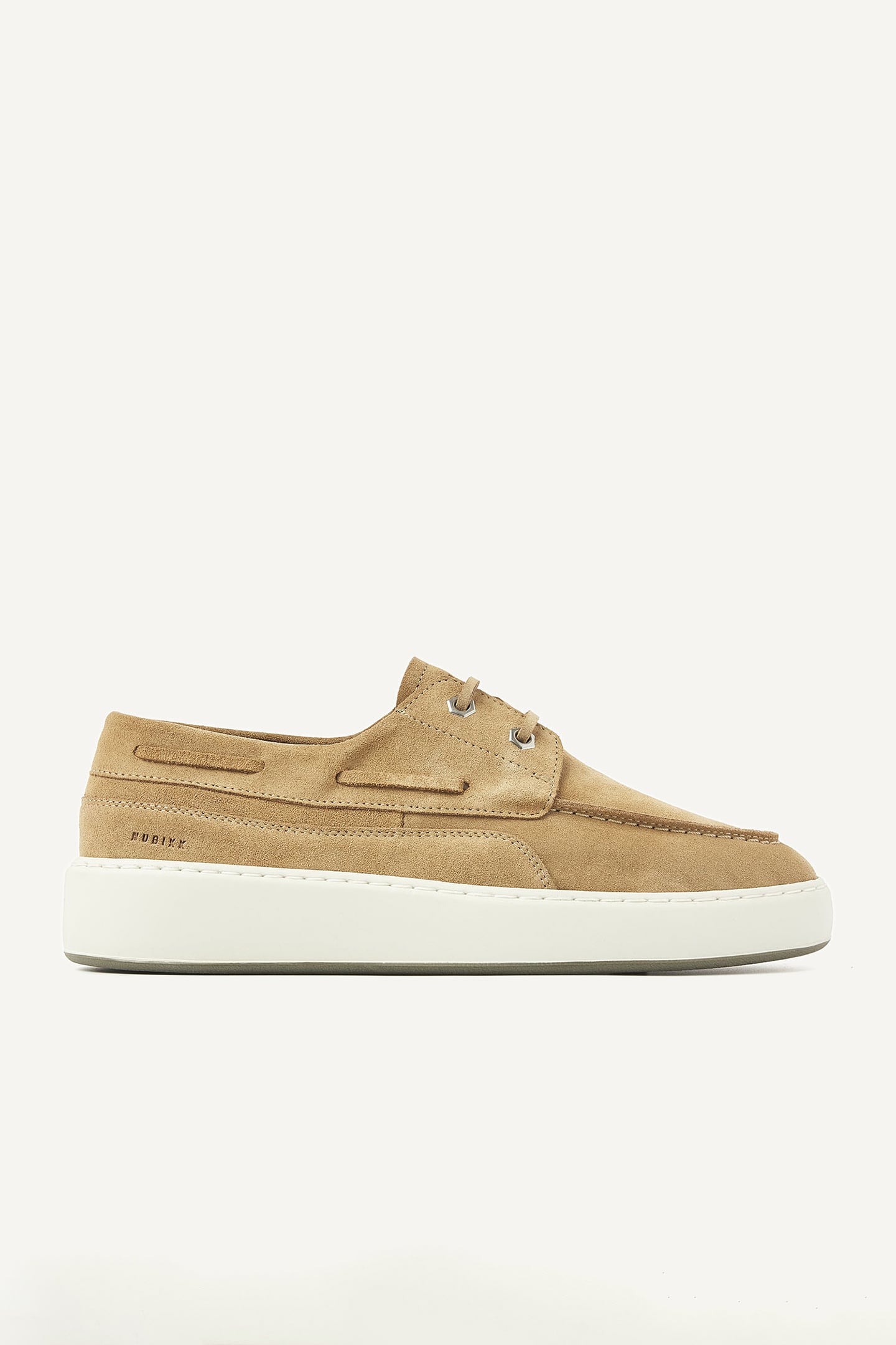 Nubikk Jiro Yacht (m) Oak Suede Maat: 41 | Sneakers Outlet | Heren | Beige