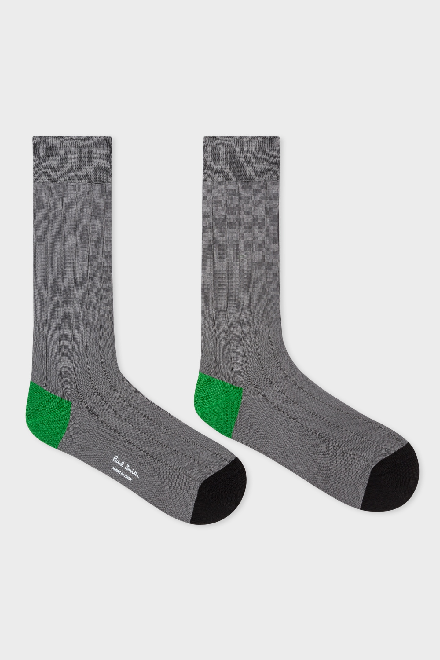 Paul Smith Men Sock Plain Contrast Slate Maat: OS | Sokken Outlet | Heren | Grijs