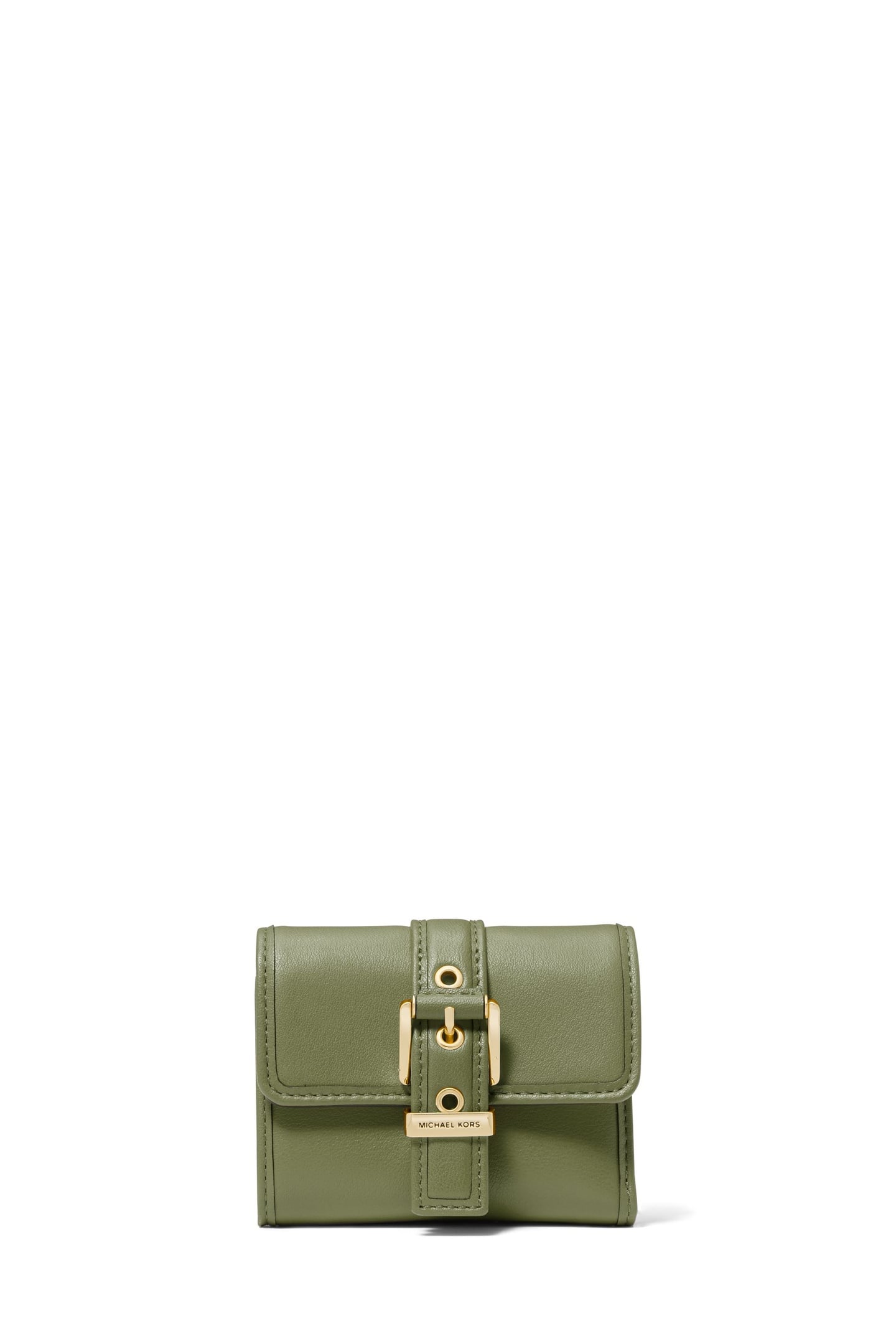 Michael Kors Small Trifold Wallet Smokey Olive Maat: OS | Portemonnees Outlet | Dames | Groen