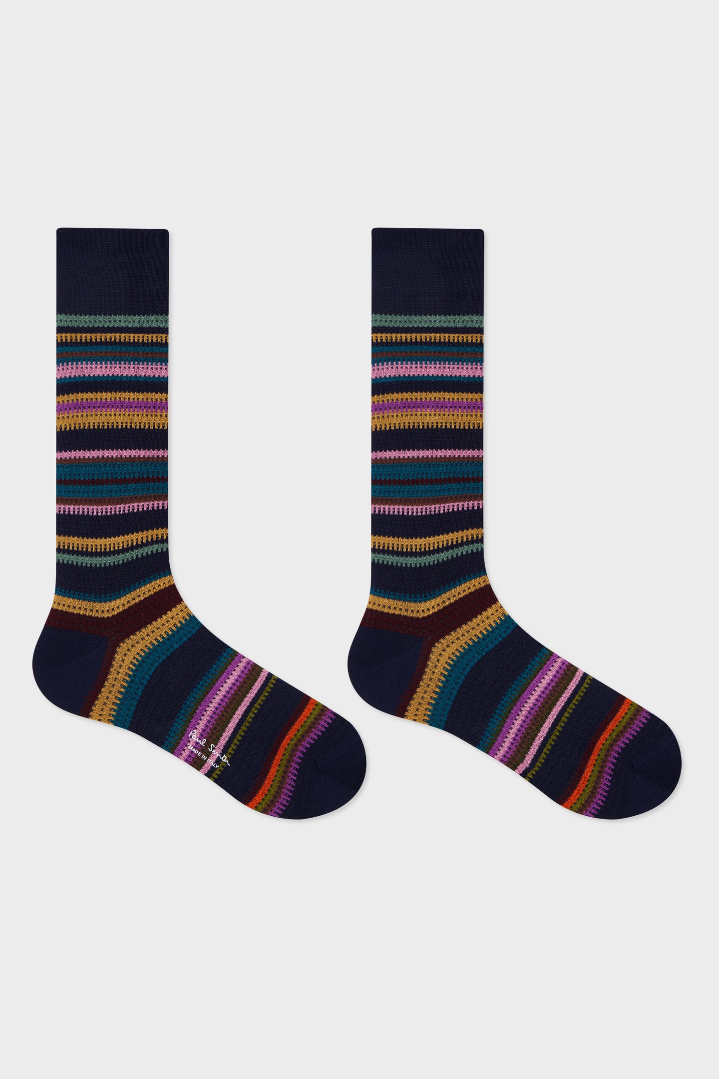 Paul Smith Men Sock Harvey Strp Navy Maat: OS | Sokken Outlet | Heren | Blauw