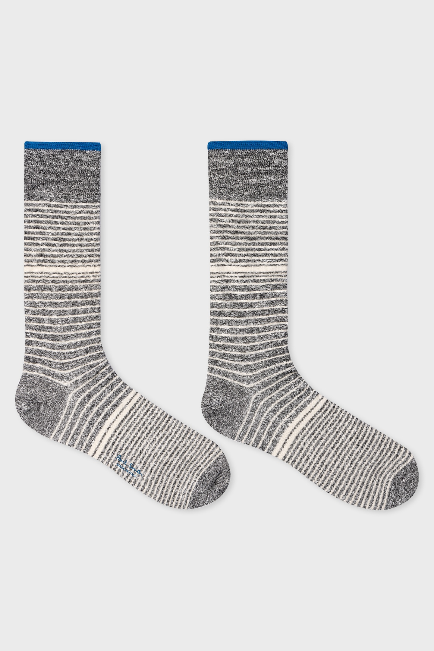 Paul Smith Men Sock Elliot Linen Black Maat: OS | Sokken Outlet | Heren | Grijs