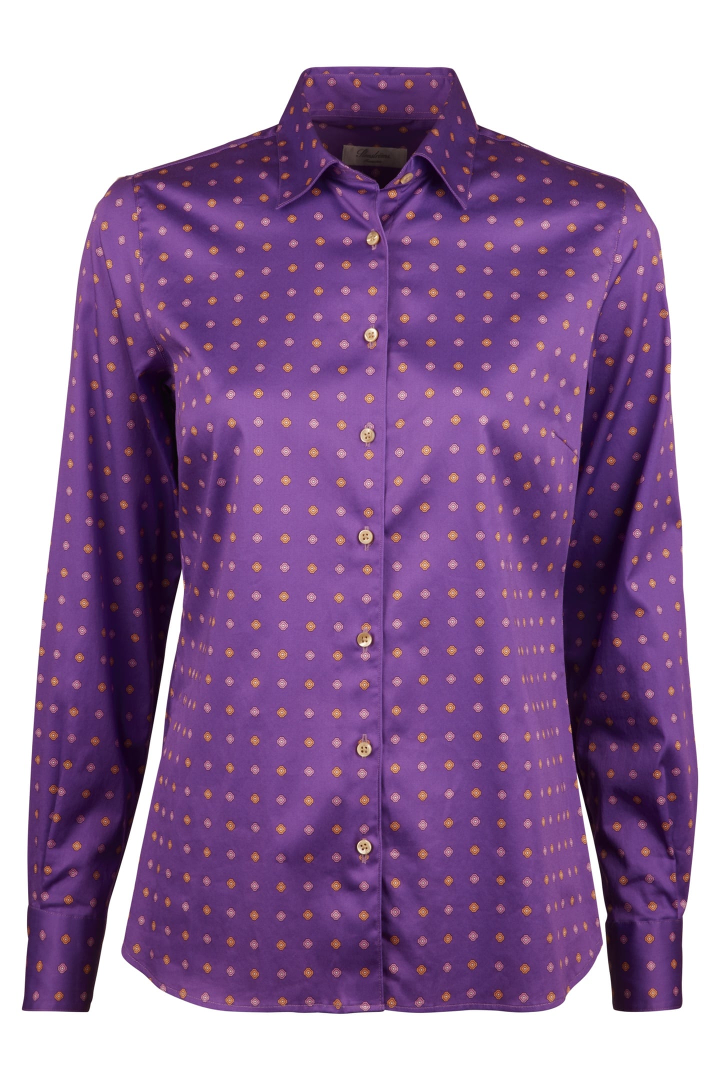 Stenströms Sofie Shirt Purple Pattern Größe: 34 | Longsleeves Outlet | Damen | Violett
