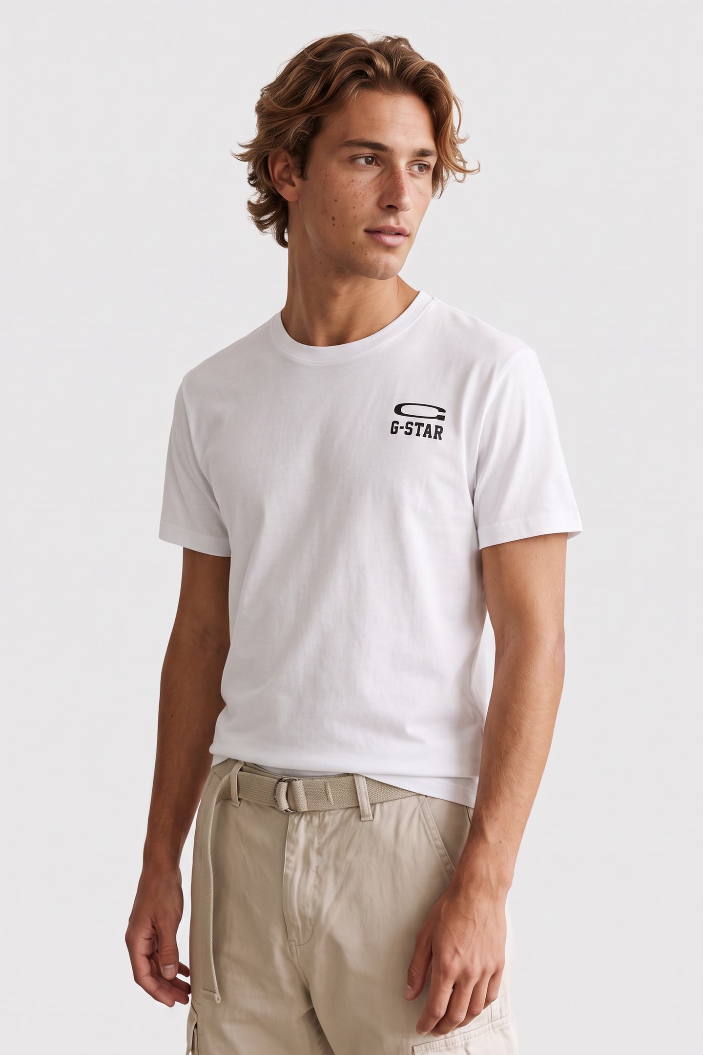 G-Star Chest Logo T-shirt White Taglia: M | Magliette basic Outlet | Uomo | Bianco