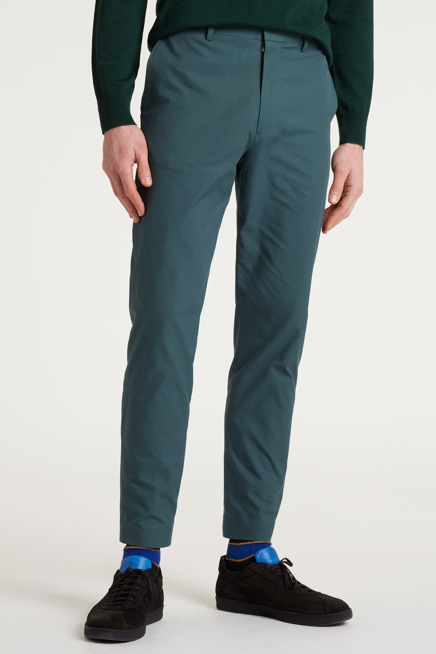 Paul Smith Mens Trouser Lt Greyish Green Size: W36 | Chinos Outlet | Heren | Groen