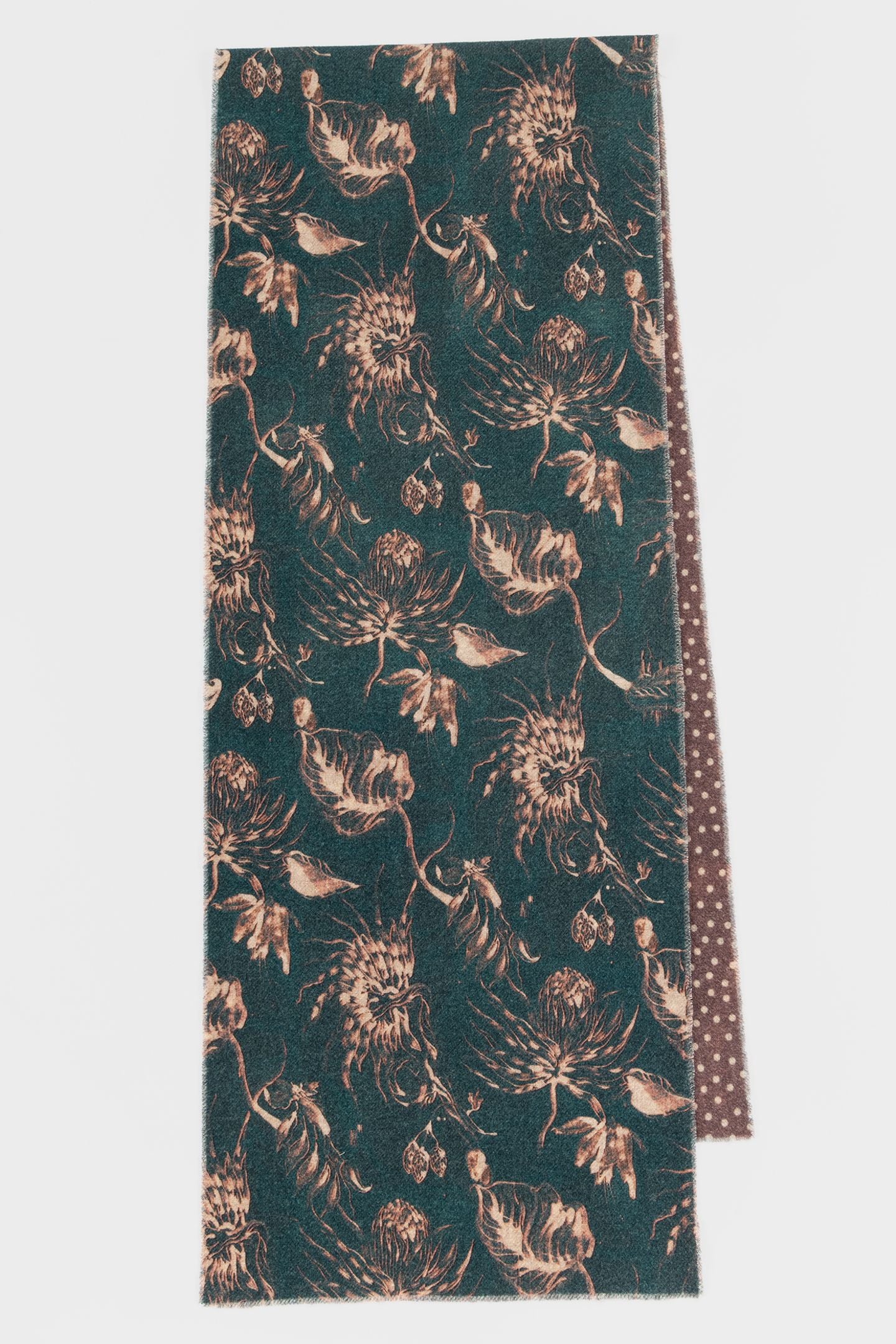 Paul Smith Men Scarf Thistleberry Petrol Green Maat: OS | Handschoenen Outlet | Heren | Groen