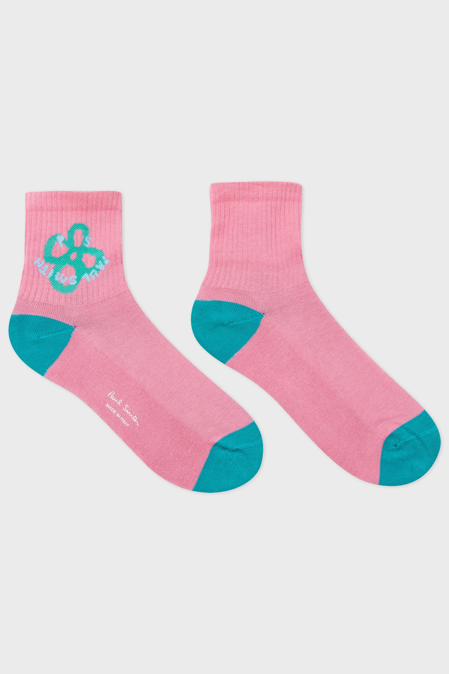 Paul Smith Women Sock Happy Flower Pink Maat: OS | Slipjes Outlet | Dames | Roze