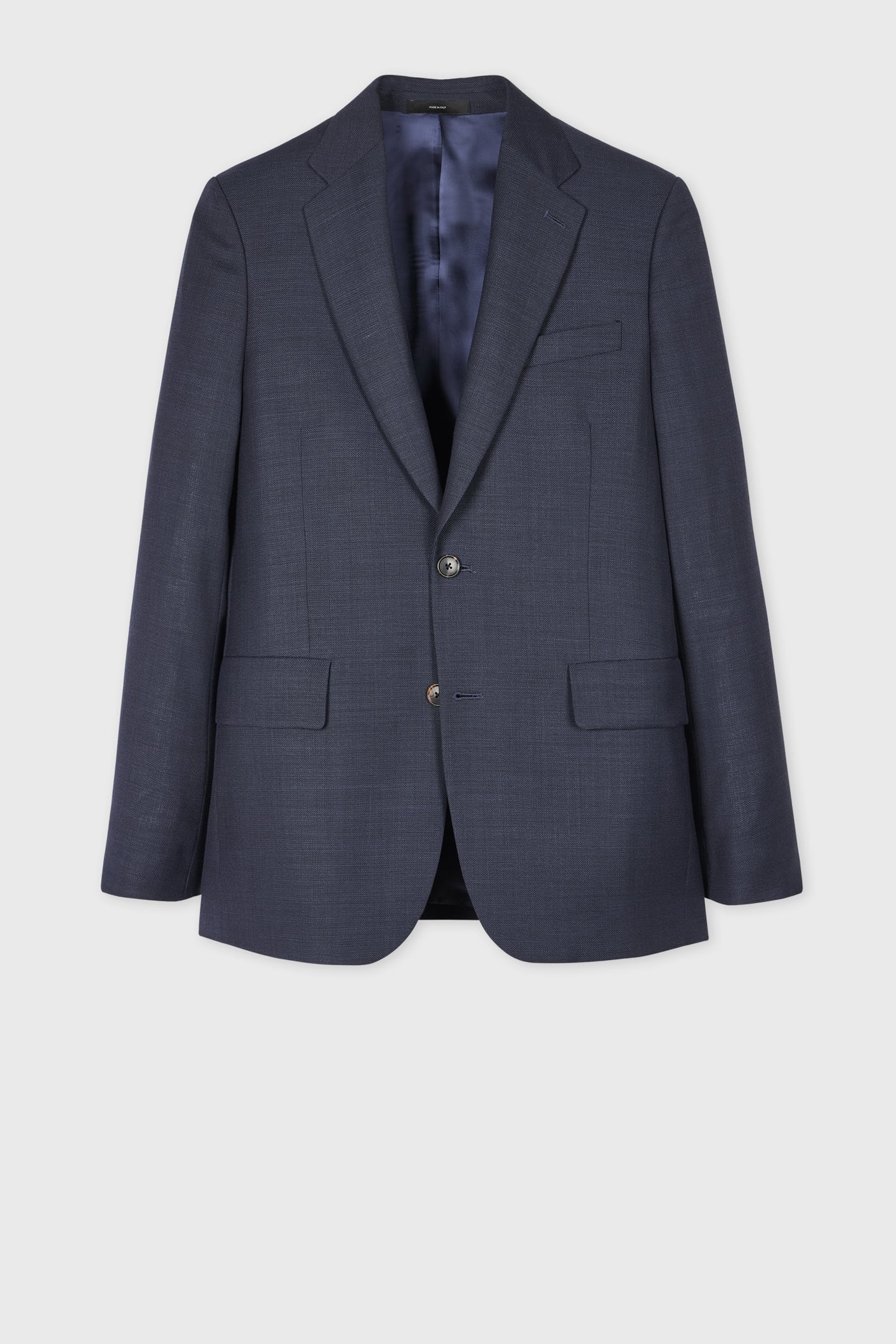 Paul Smith Mens Tailored Fit 2 Button Jacket Navy Maat: 50 | Blazers Outlet | Heren | Blauw