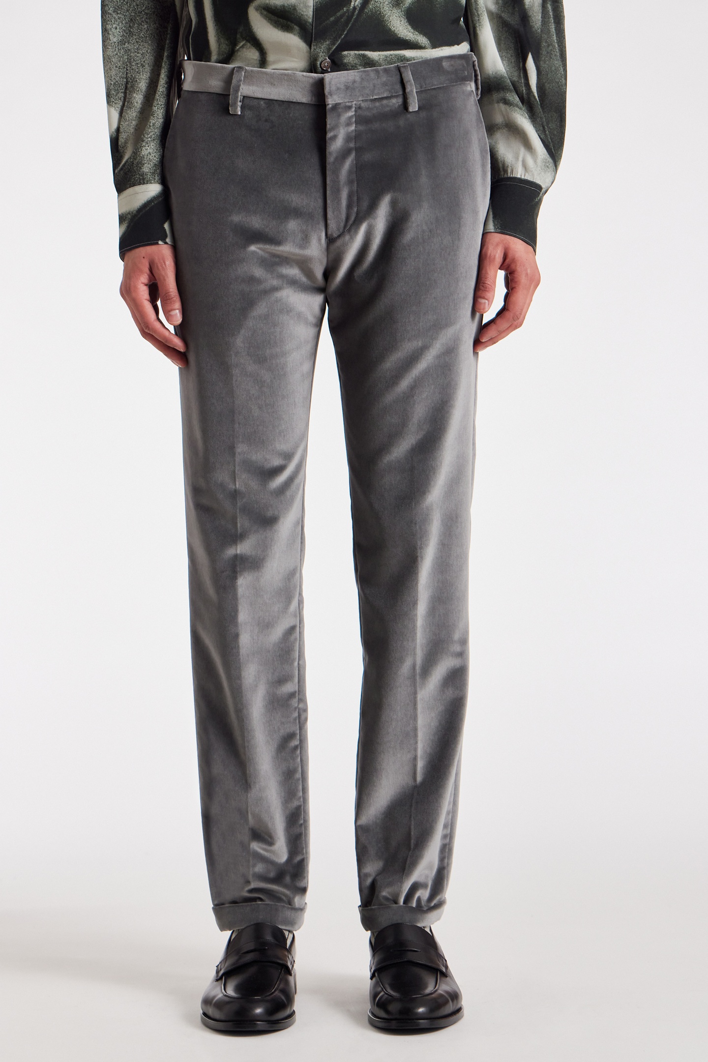 Paul Smith Mens Trouser Slate Maat: W34 | Tailored Broeken Outlet | Heren | Grijs