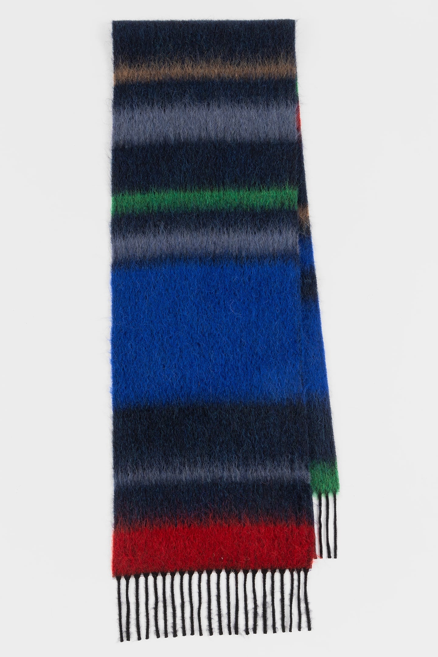 Paul Smith Men Scarf Anto Fuzy Strp Navy Maat: OS | Handschoenen Outlet | Heren | Blauw