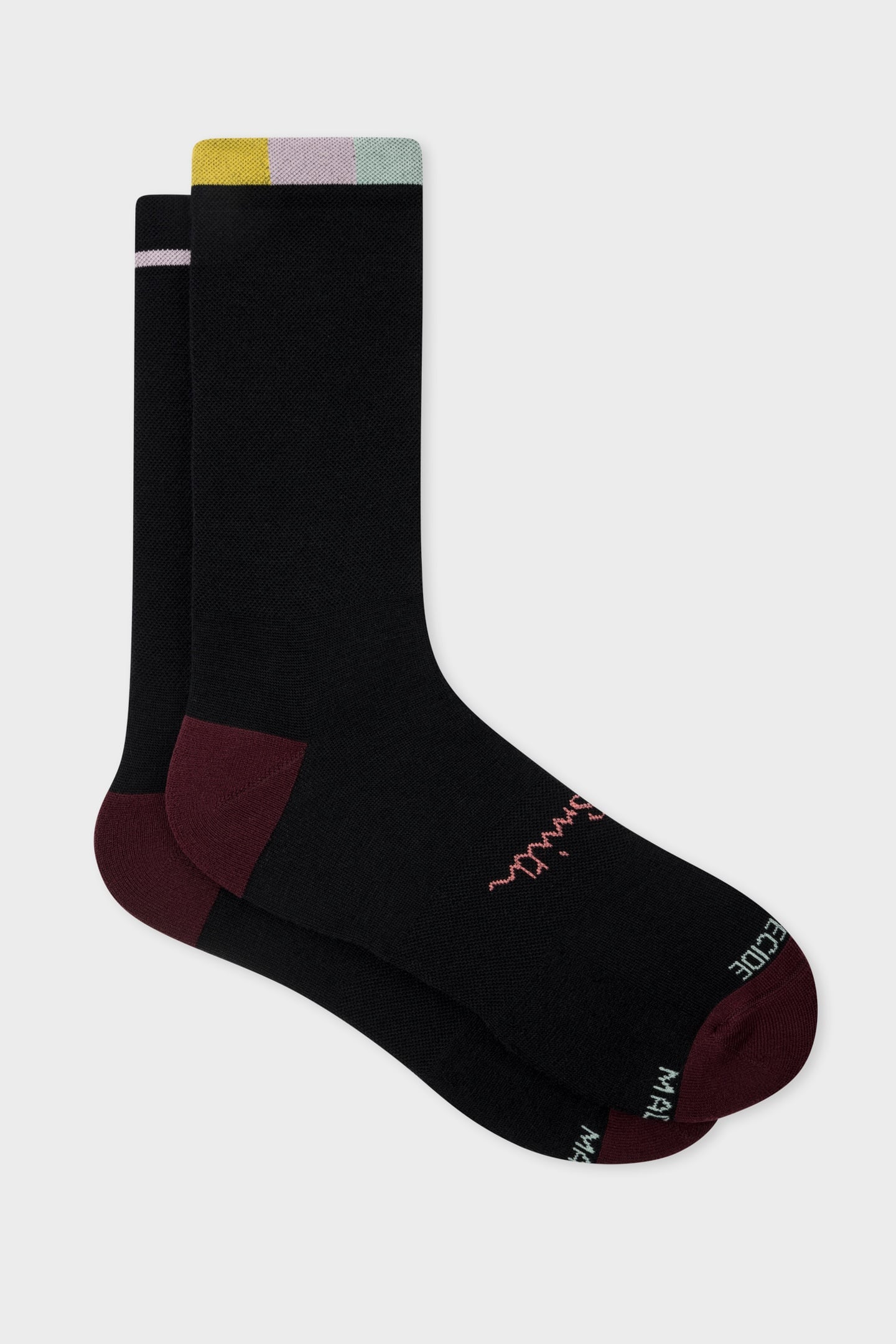 Paul Smith Men Sock Cycle Art Top Black Size: L | Socks Outlet | Heren | Zwart