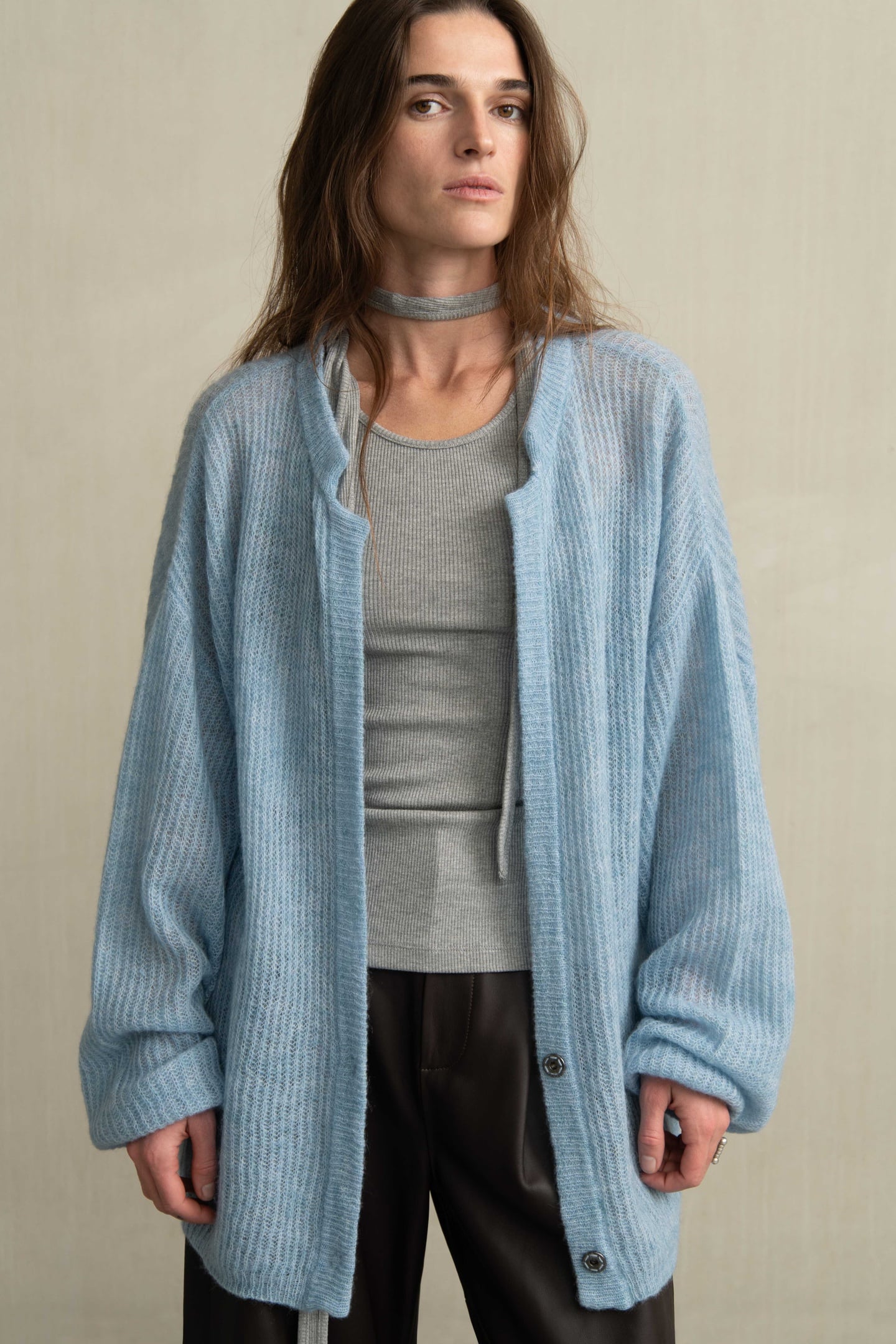 Humanoid Amaeve Petrol Maat: XS | Sweaters Outlet | Dames | Blauw