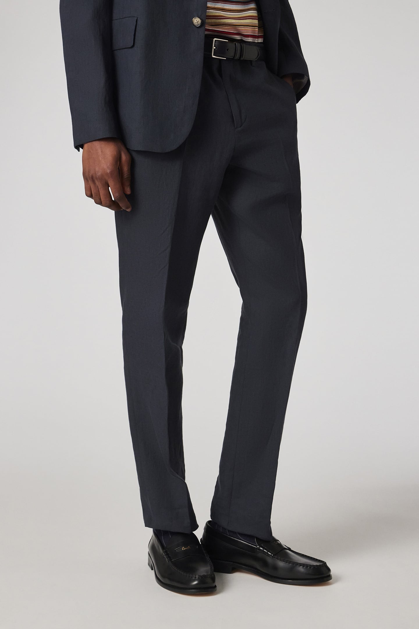Paul Smith Mens Slim Fit Trouser Very Dark Navy Maat: W30 | Tailored Broeken Outlet | Heren | Blauw
