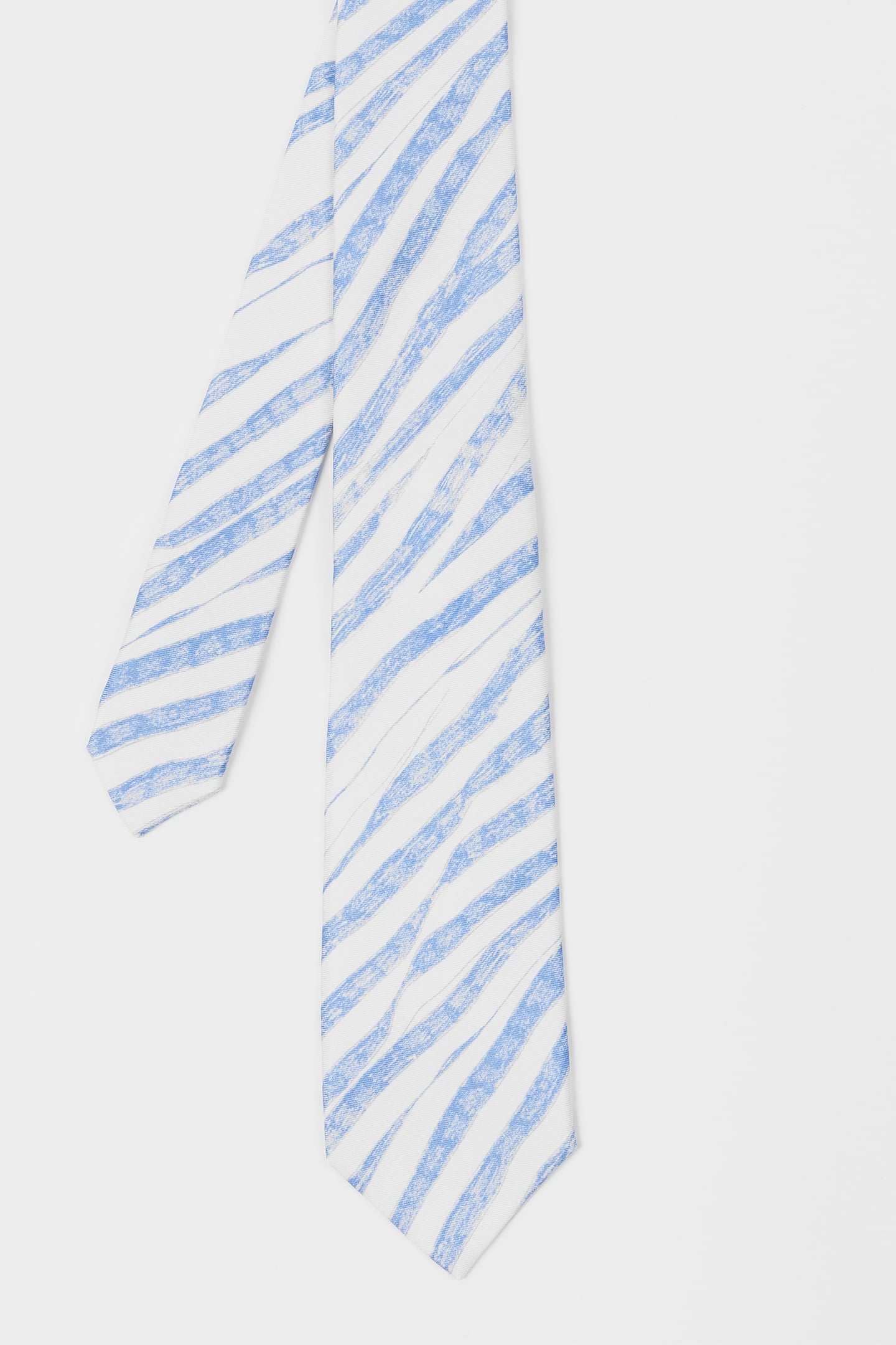 Paul Smith Men Tie Crayon Stripe Blue Maat: 8 | Stropdassen Outlet | Heren | Blauw