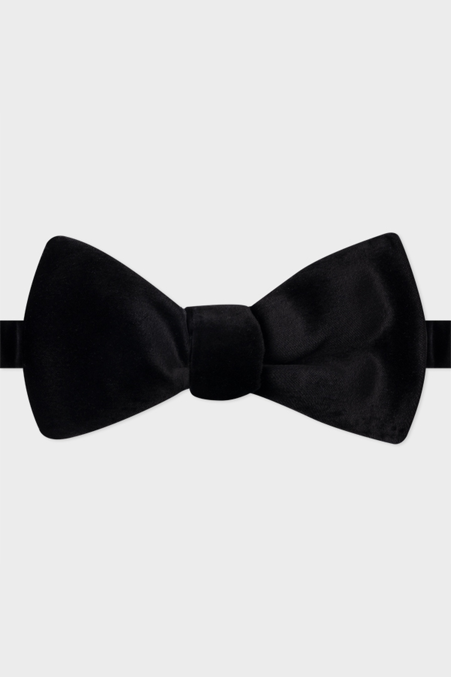 Paul Smith Men Bowtie Velvet Black Maat: OS | Stropdassen Outlet | Heren | Zwart