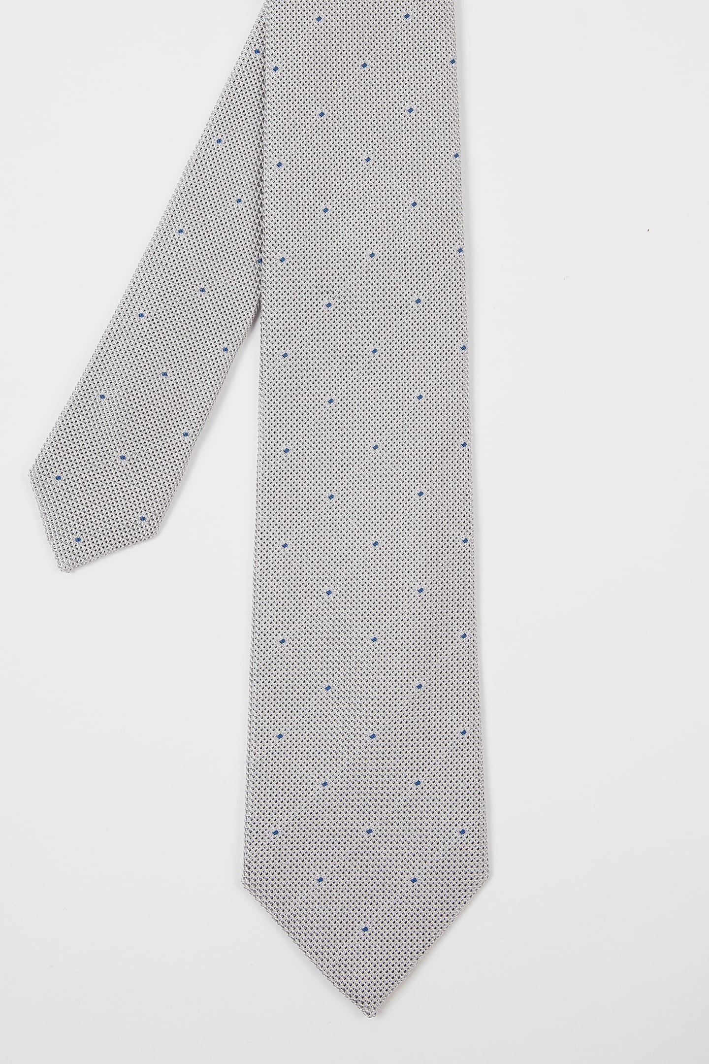 Paul Smith Men Tie Small Dots Grey Size: 8 | Ties Outlet | Heren | Grijs
