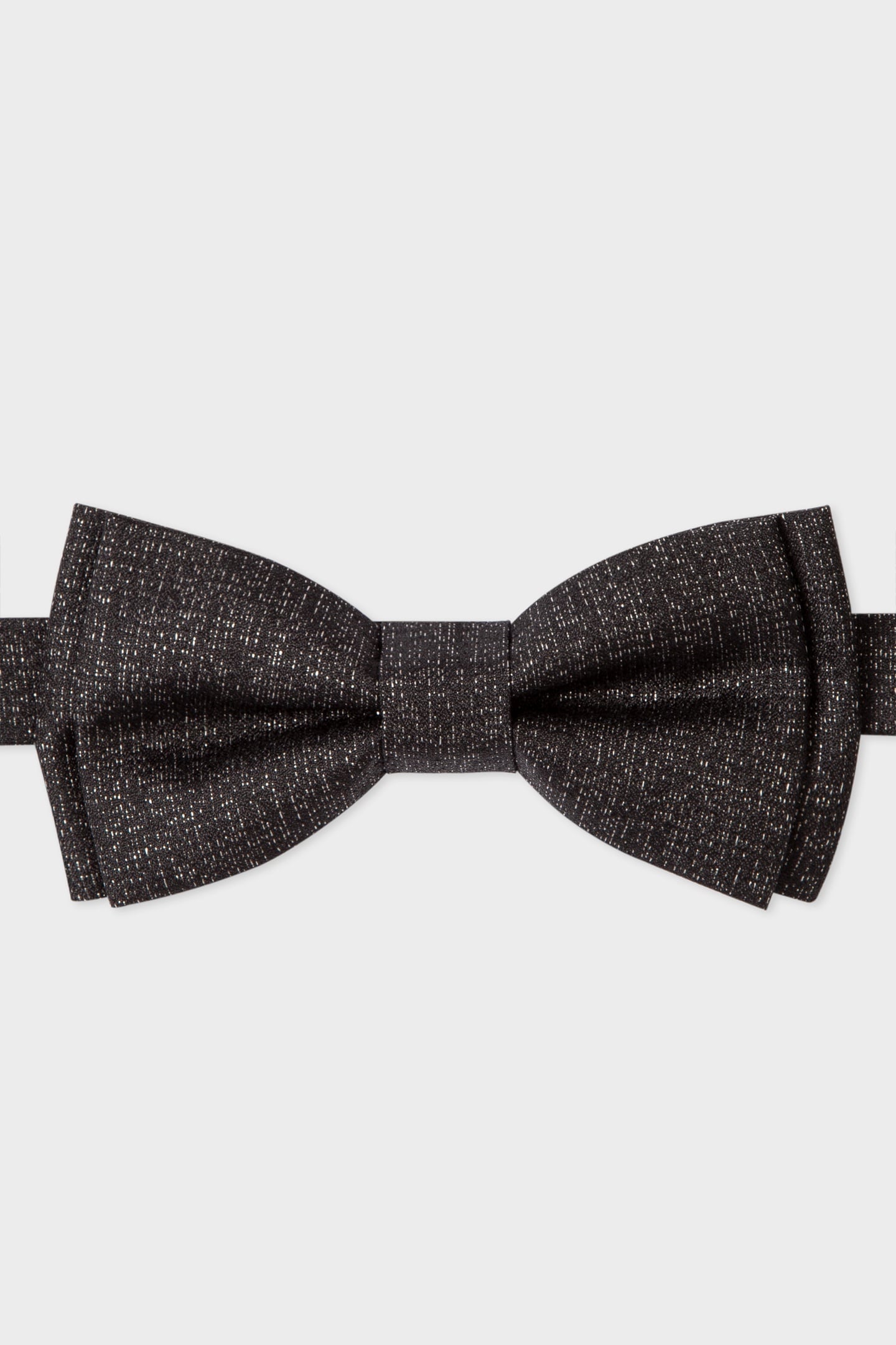 Paul Smith Men Bow Tie Metallic Black Size: OS | Ties Outlet | Heren | Zwart