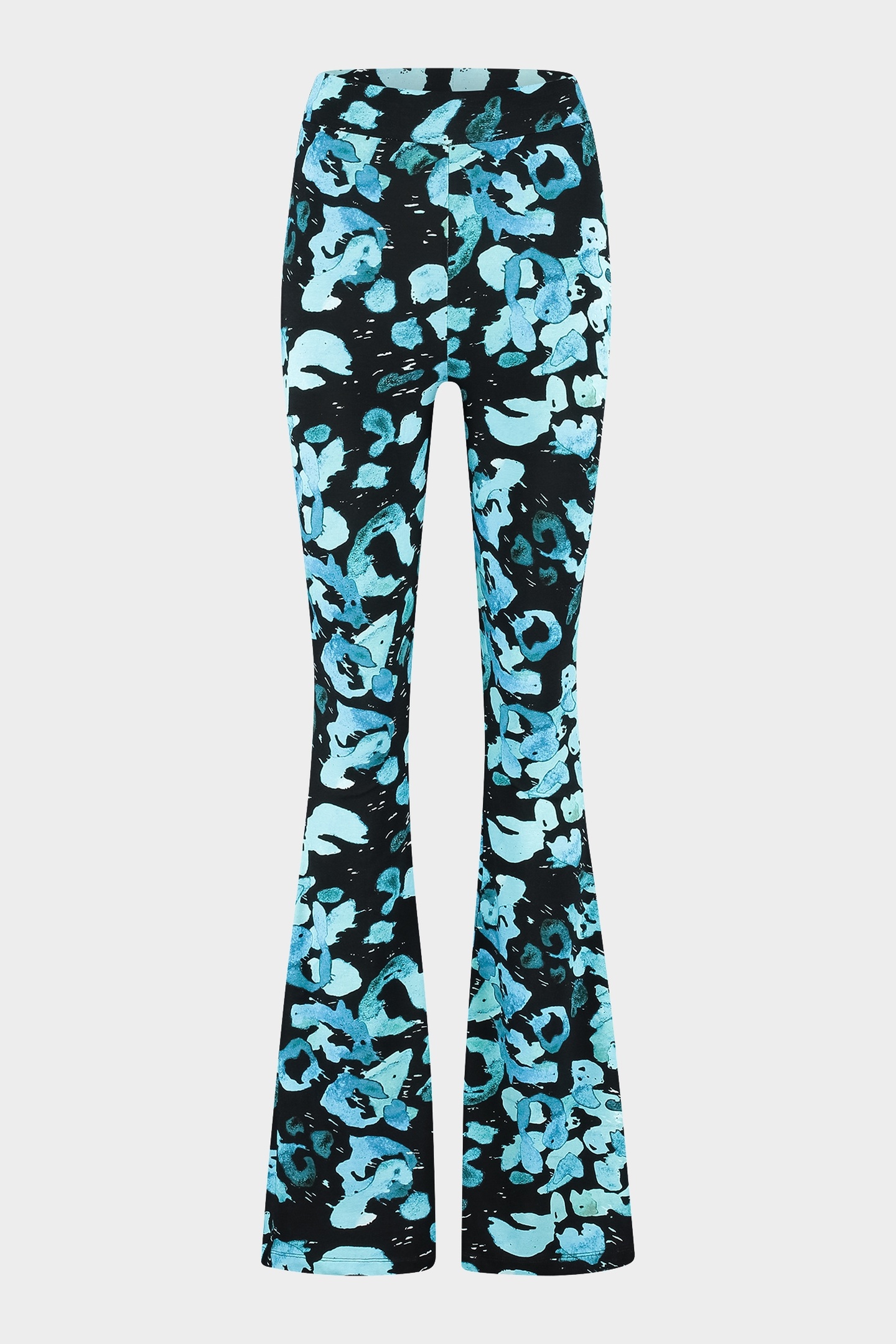 Stieglitz Bente Flared Legging Blue Maat: M | Leggings Outlet | Dames | Blauw