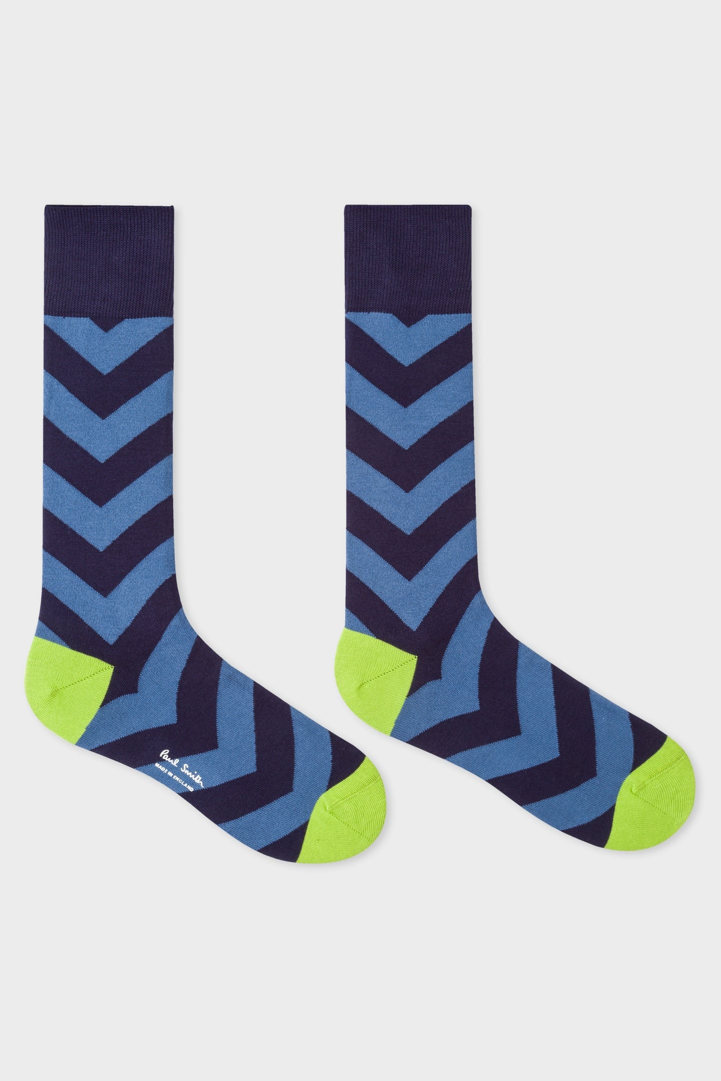 Paul Smith Men Sock Douglas Stripe Navy Size: OS | Socks Outlet | Heren | Blauw