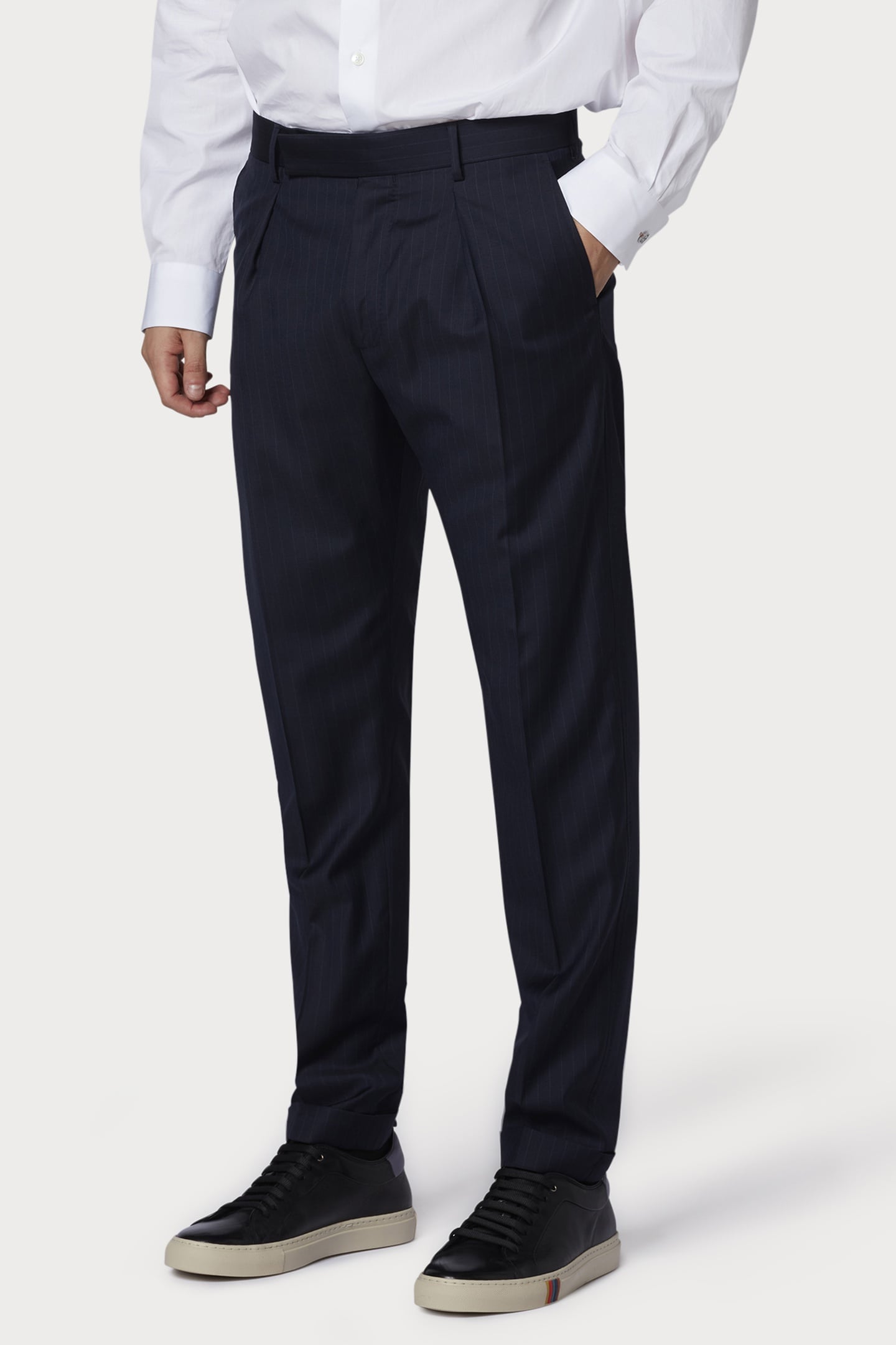 Paul Smith Gents Trouser Very Dark Navy Size: W30 | Tailored Pants Outlet | Heren | Blauw