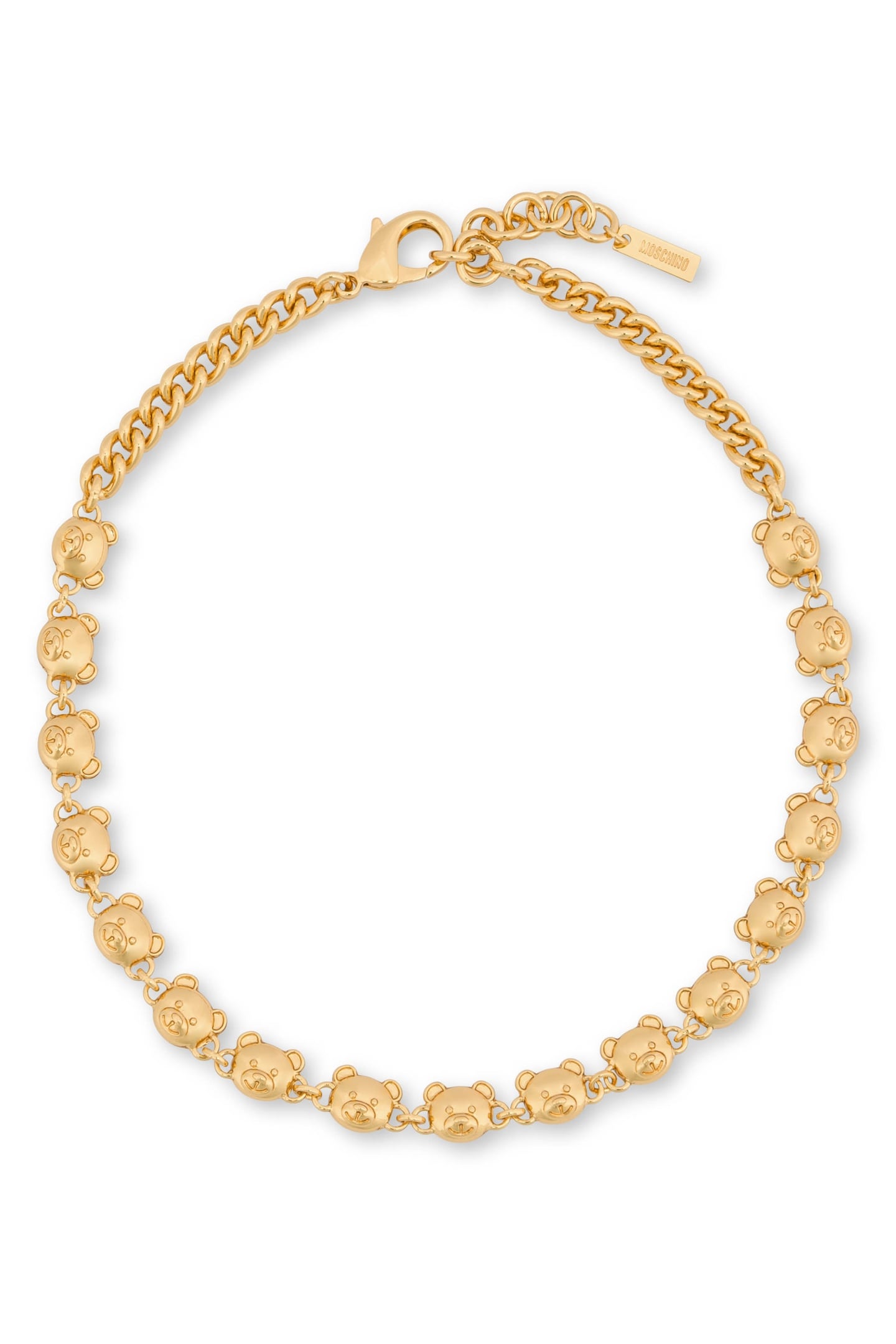 Moschino  Teddy Bear Necklace Gold Maat: OS | Kettingen Outlet | Dames | Goud