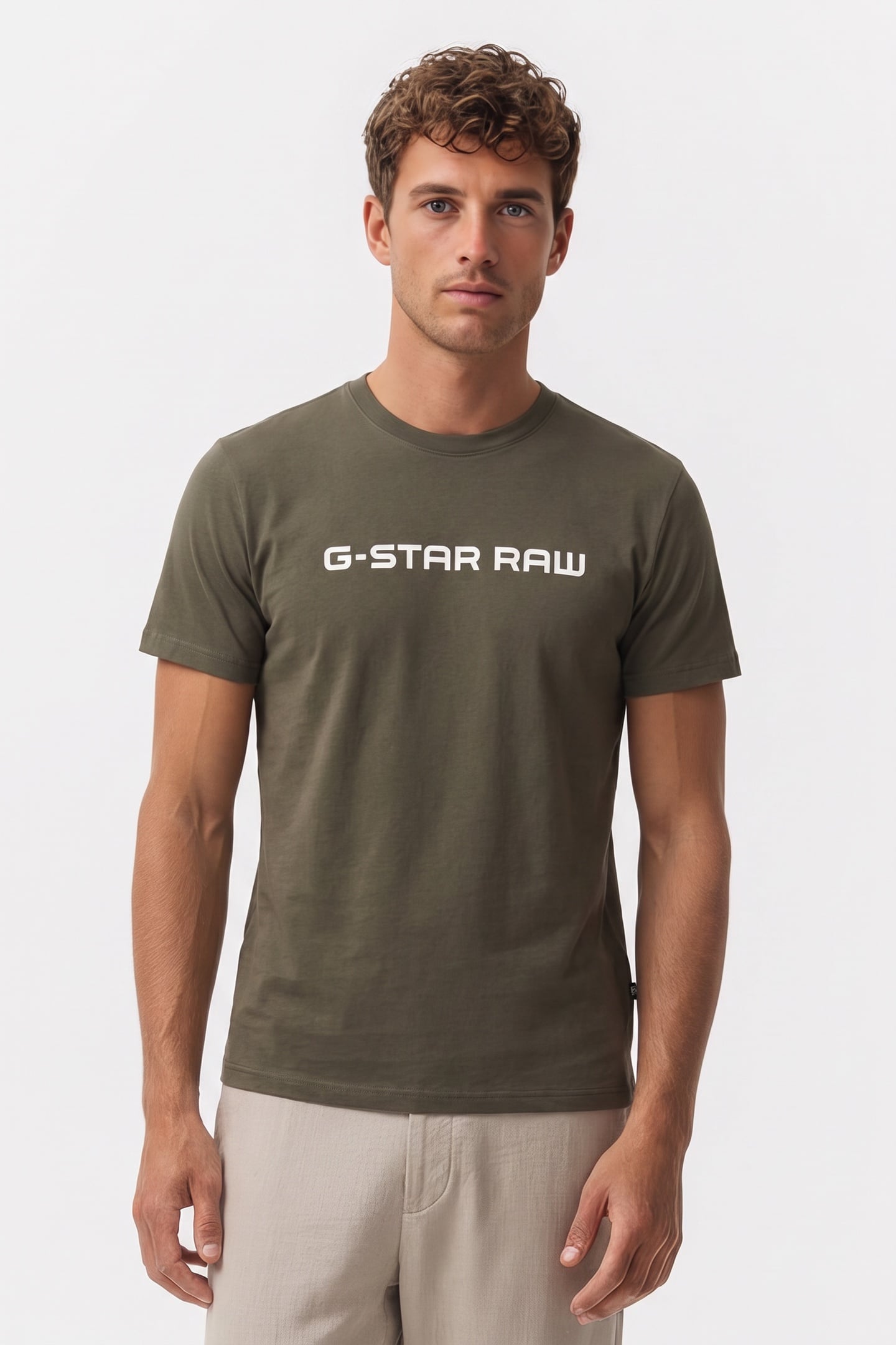 G-Star  Raw Slim T-shirt Asfalt Taglia: M | Magliette basic Outlet | Uomo