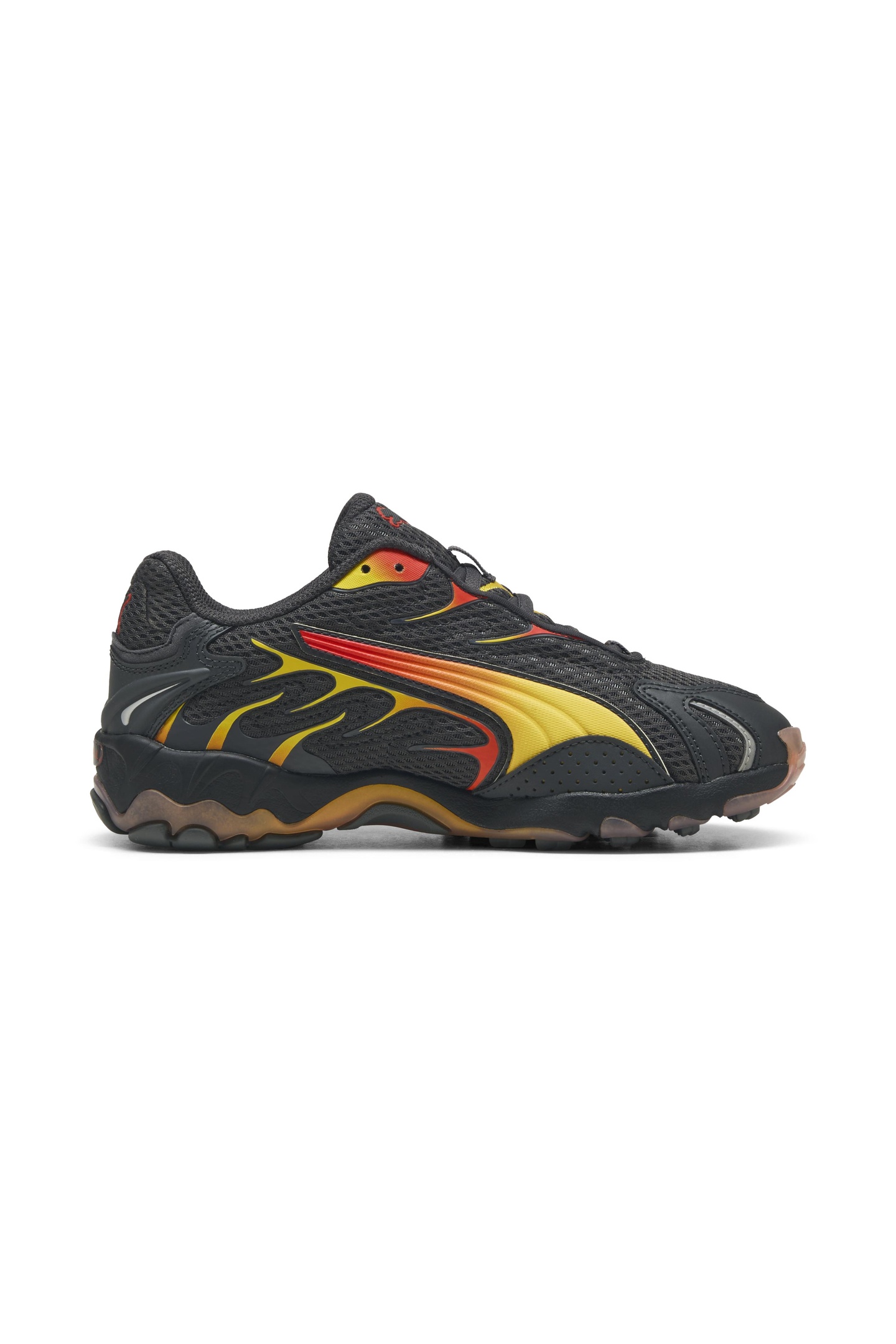 PUMA Unisex Inhale Junior Dusky Gray-pele Yellow Maat: 39 | Schoenen Outlet | kids | Zwart