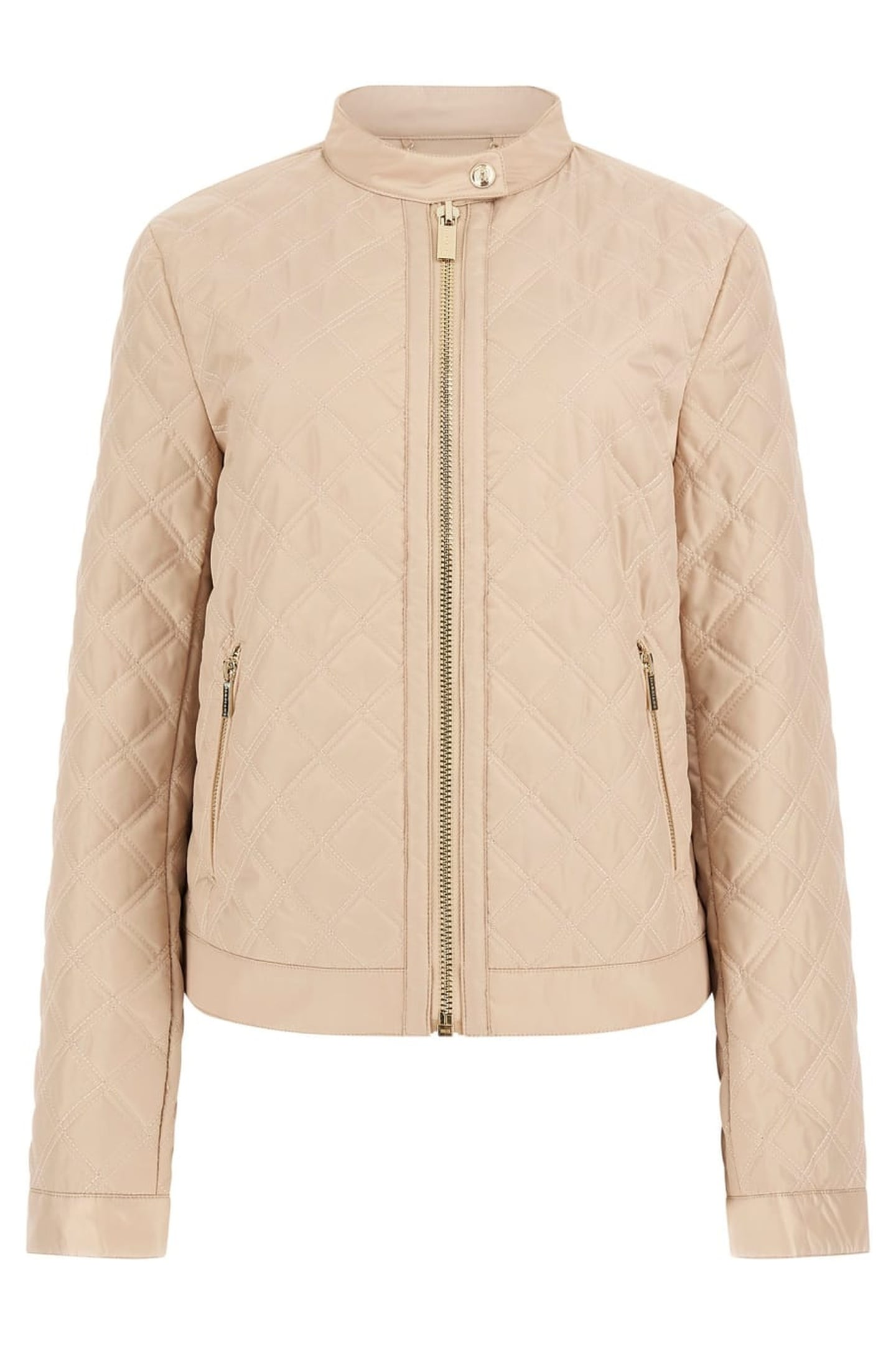 GUESS Adelaide Jacket Fawn Taupe Taille: 46 | Vestes courtes Outlet | Femme | Le Noir