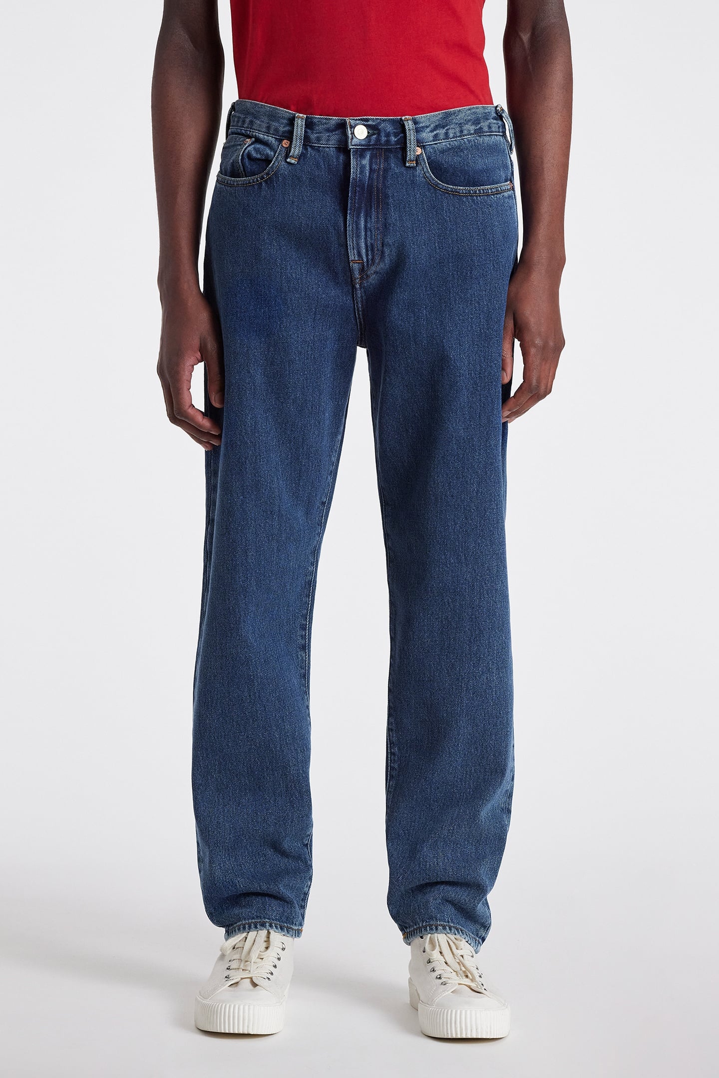 Paul Smith Mens Tapered Fit Jean Medium Base Maat: W30 L | Slim Jeans Outlet | Heren | Blauw