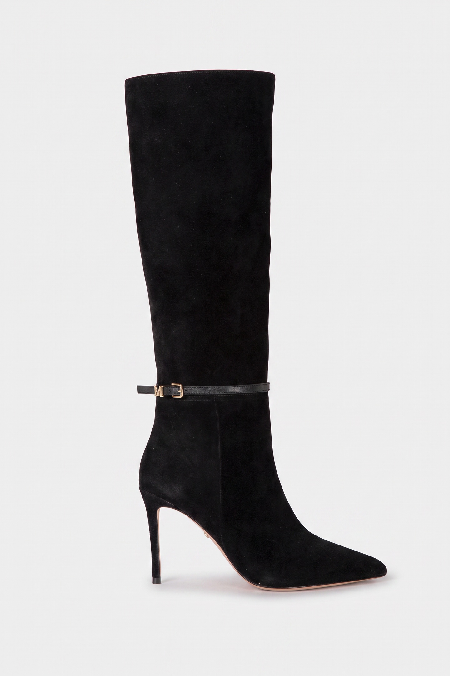 GUESS Tubular Shaft Boot Black Suede Maat: 36 | Laarzen Outlet | Dames | Zwart