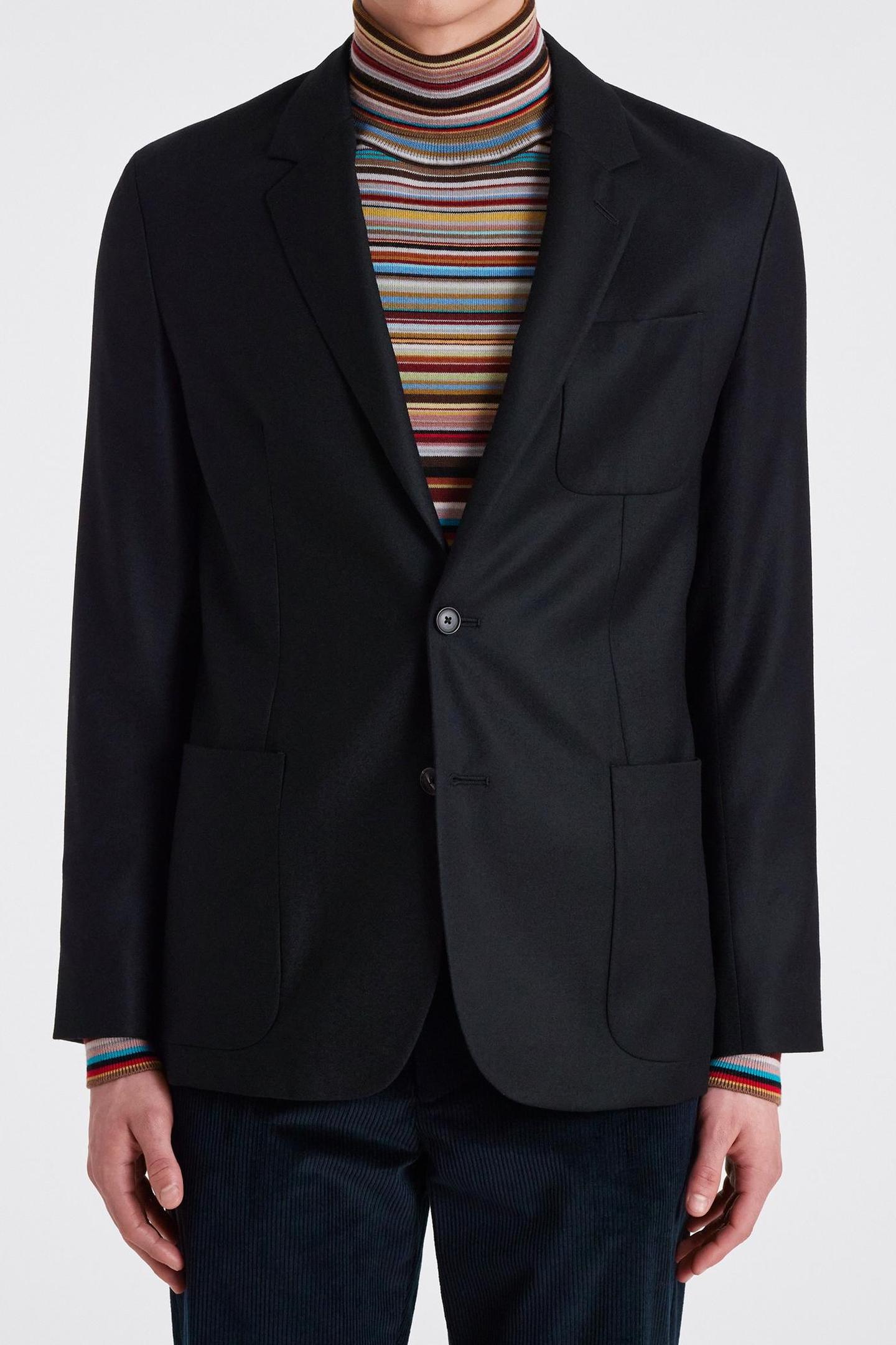 Paul Smith Mens 2 Btn Patch Pocket Jacket Very Dark Navy Taglia: 56 | Blazers Outlet | Uomo | Blu