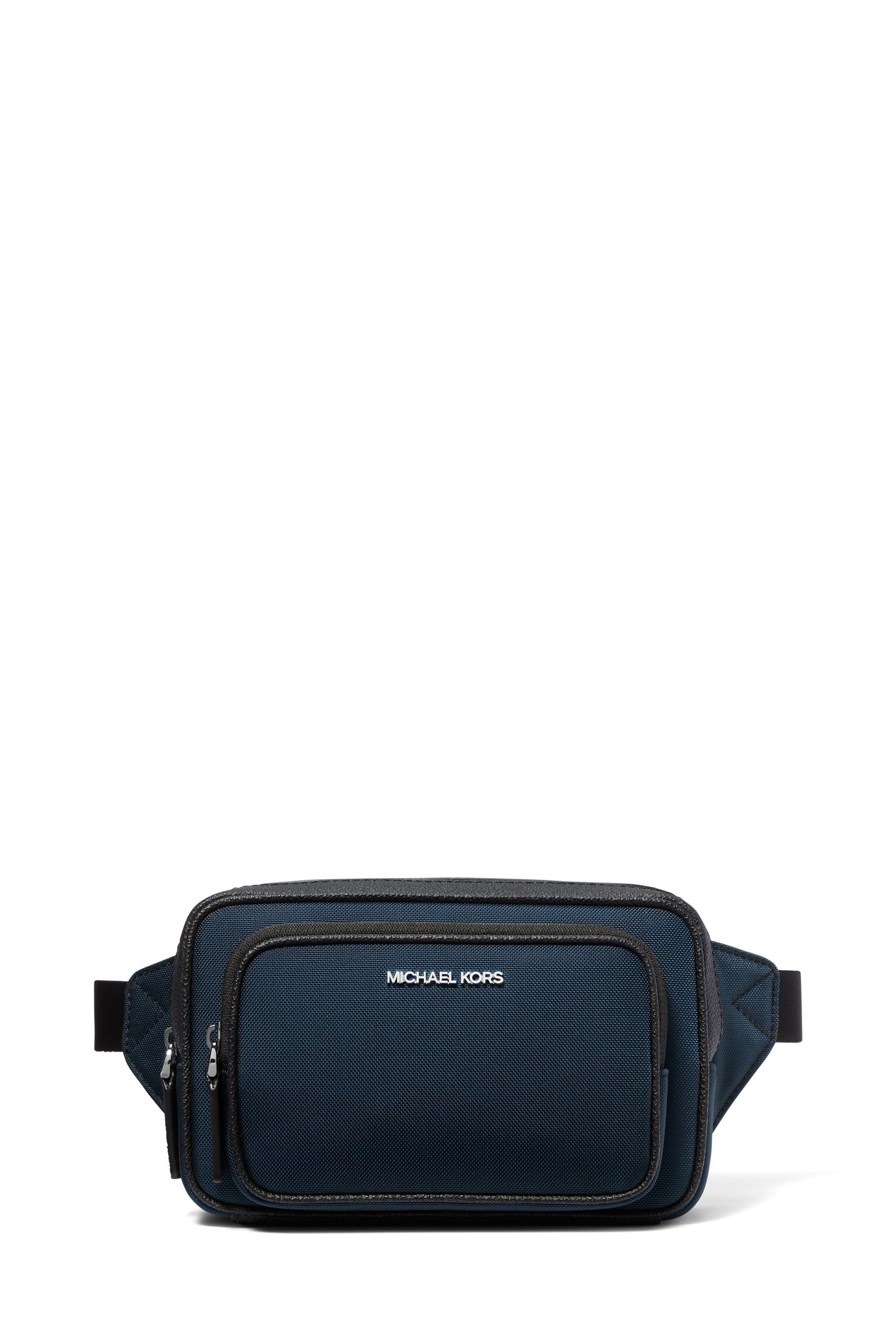 Michael Kors Double Zip Belt Bag Navy Maat: OS | Heuptassen Outlet | Dames | Blauw