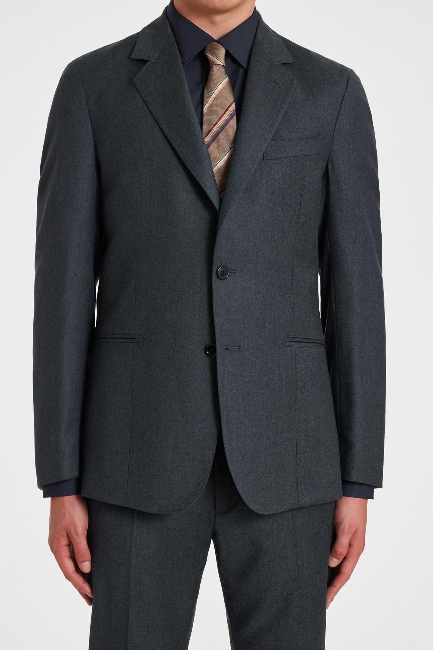 Paul Smith Gents 2btn Jacket Petrol Blue Size: 50 | Blazers Outlet | Heren | Blauw