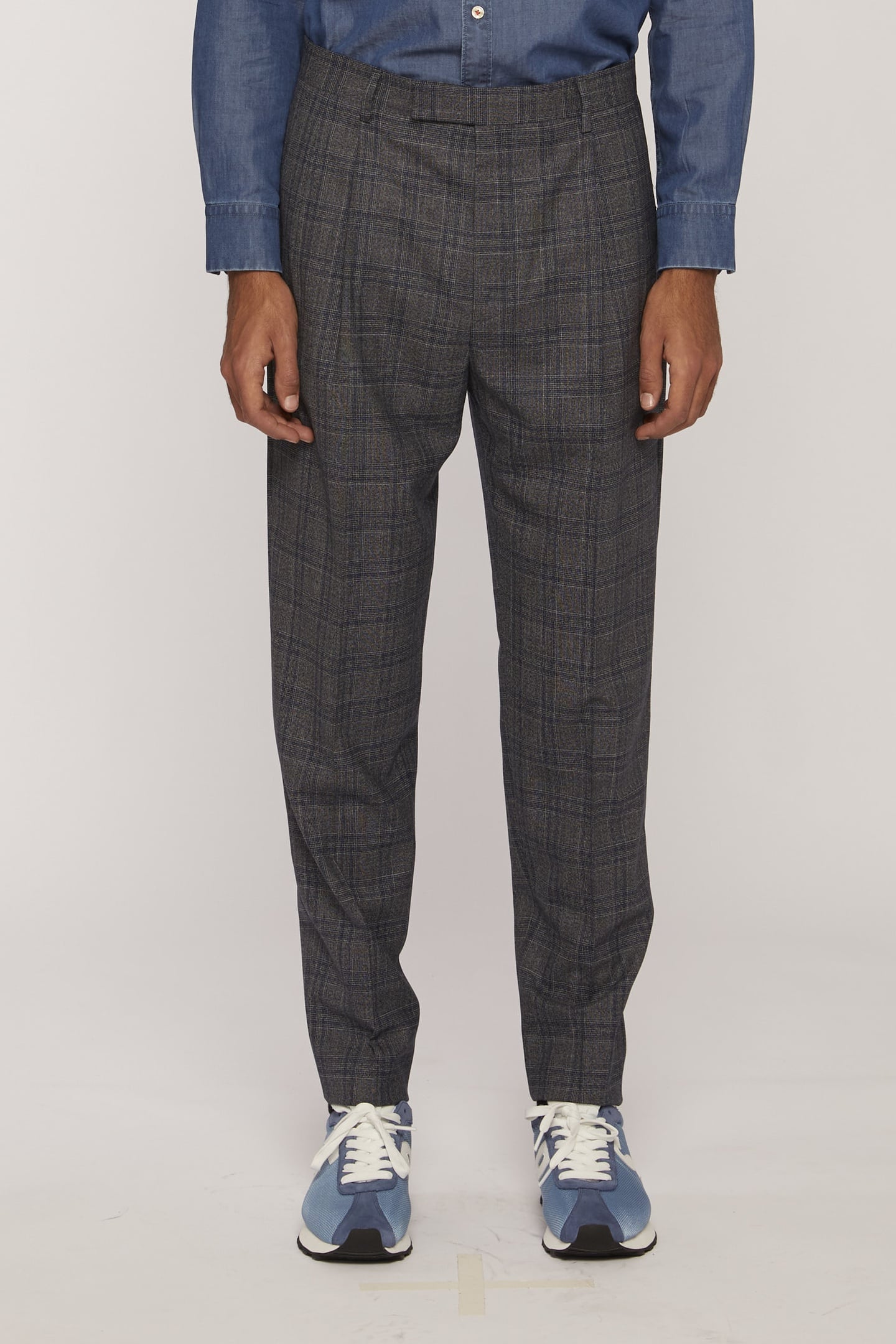 Paul Smith Gents Formal Trouser Navy Size: W28 | Tailored Pants Outlet | Heren | Grijs