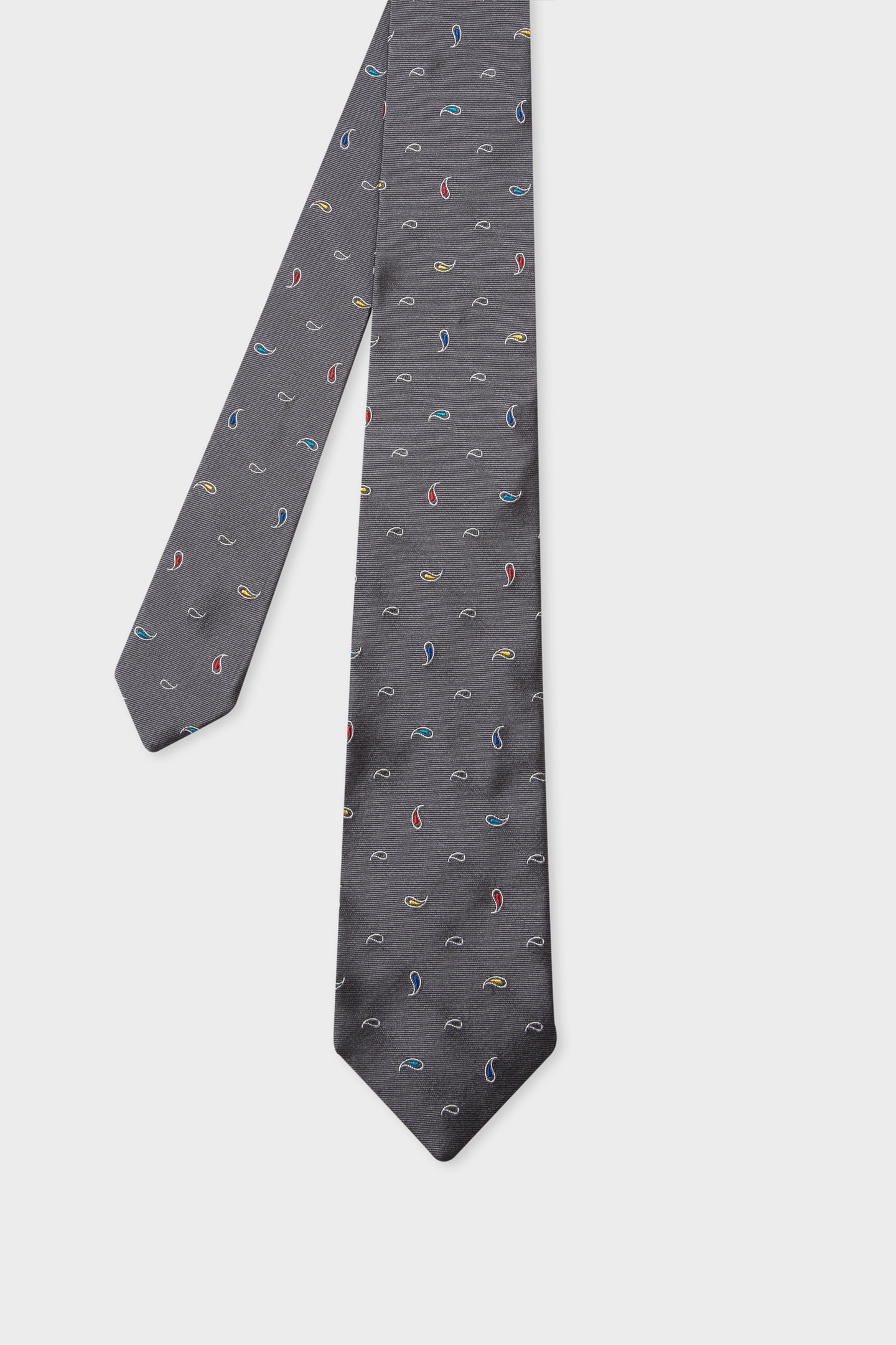 Paul Smith Men Tie Classic Grey Taglia: OS | Cravatte Outlet | Uomo | Grigio