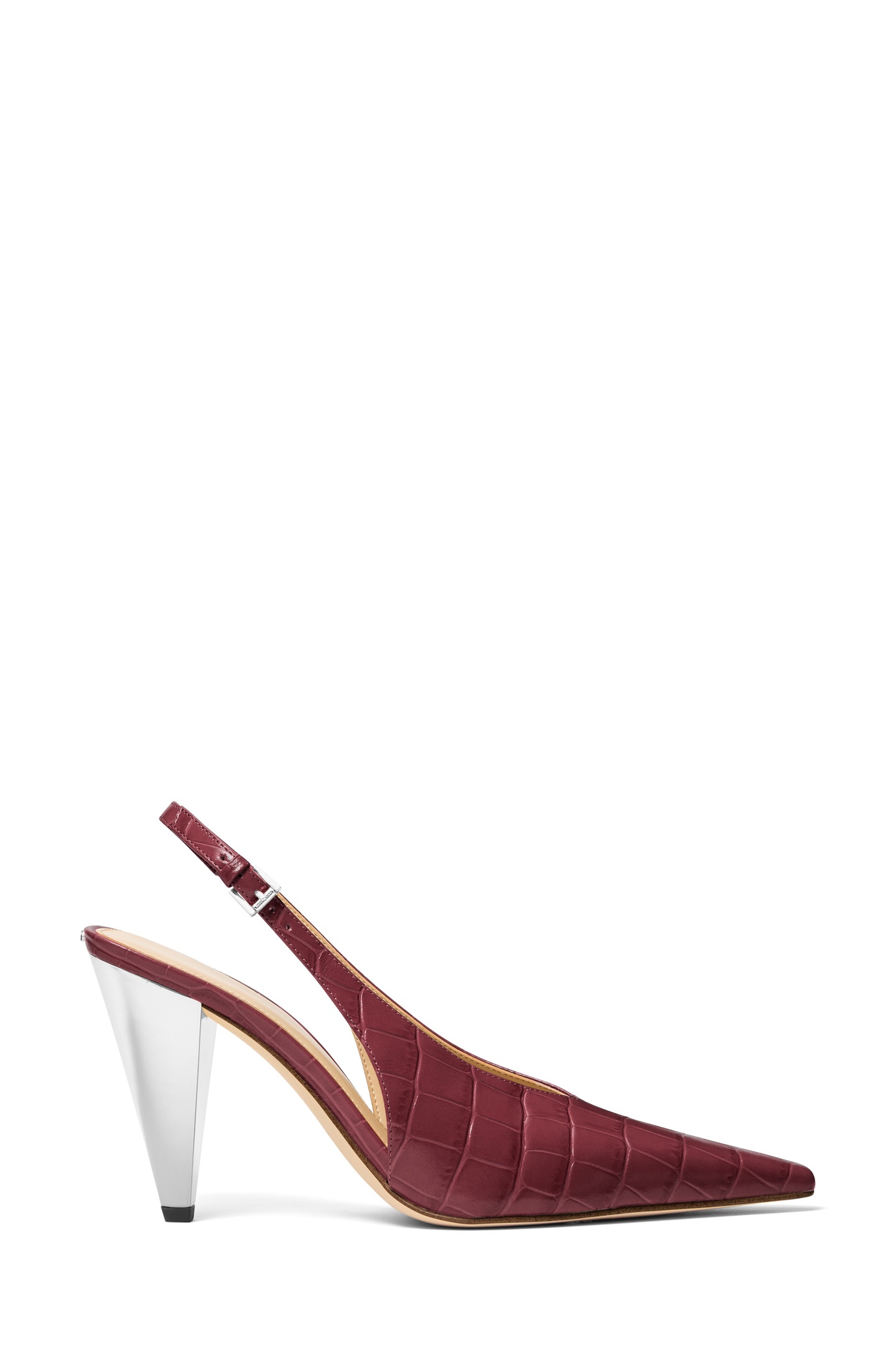 Michael Kors Electra Sling Pump Oxblood Maat: 40.5 | Pumps Outlet | Dames