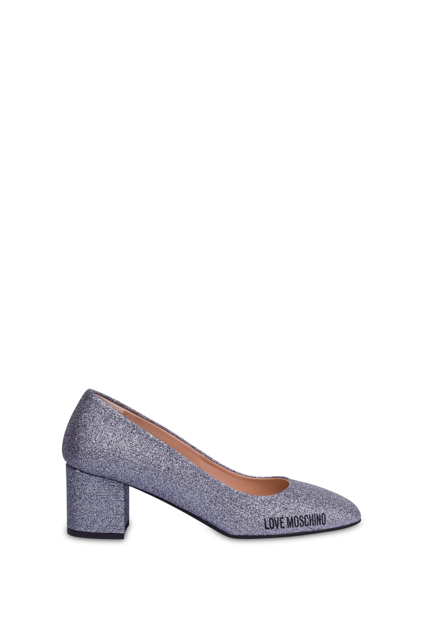 Moschino Glitter Pumps Grey Maat: 40 | Pumps Outlet | Dames | Grijs