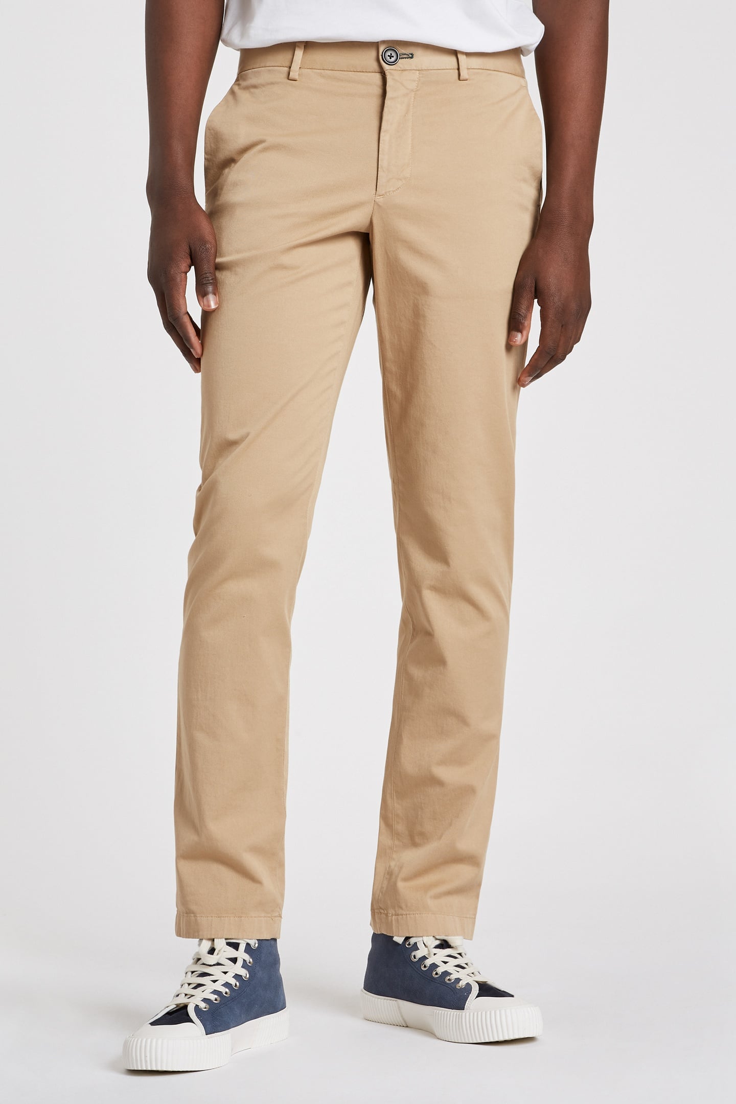 Paul Smith Mens Mid Fit Chino Zebra Emb Medium Beige Size: W30 R | Chinos Outlet | Heren | Beige