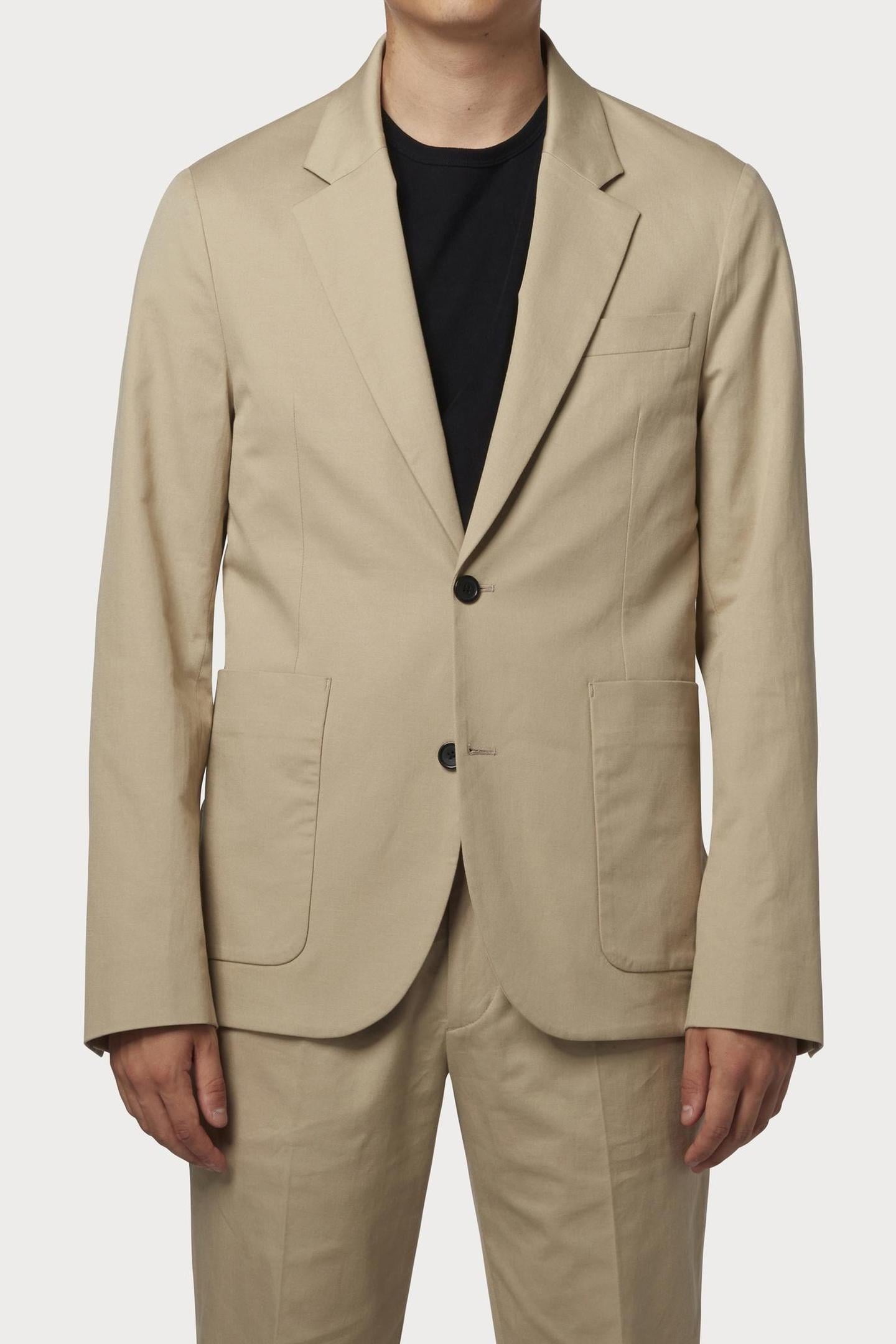 Paul Smith Mens Jacket Light Beige Maat: 48 | Blazers Outlet | Heren | Beige