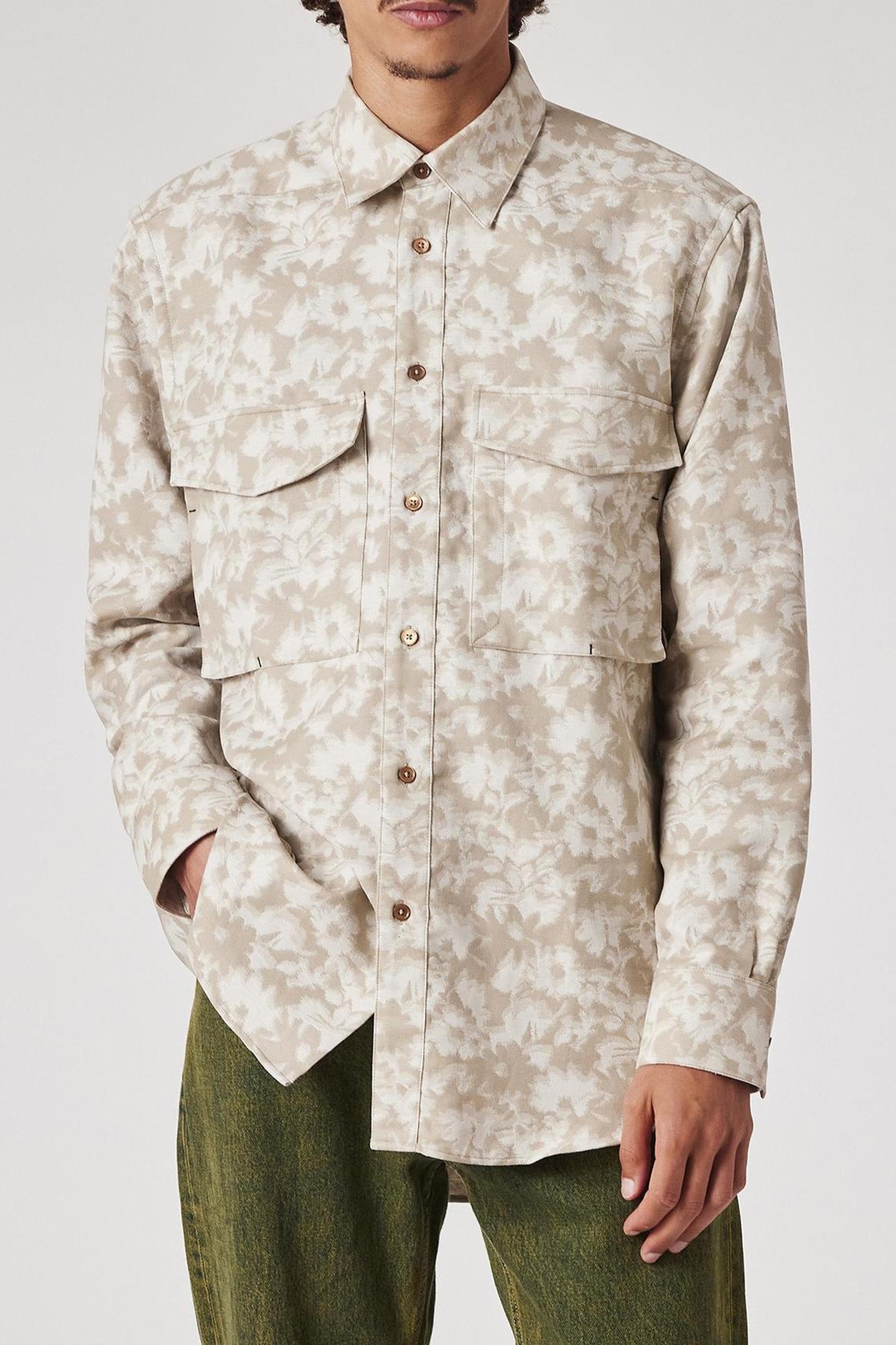 Paul Smith Mens S/c Casual Fit Shirt Light Beige Größe: 16.5 | Casual hemden Outlet | Herren | Braun