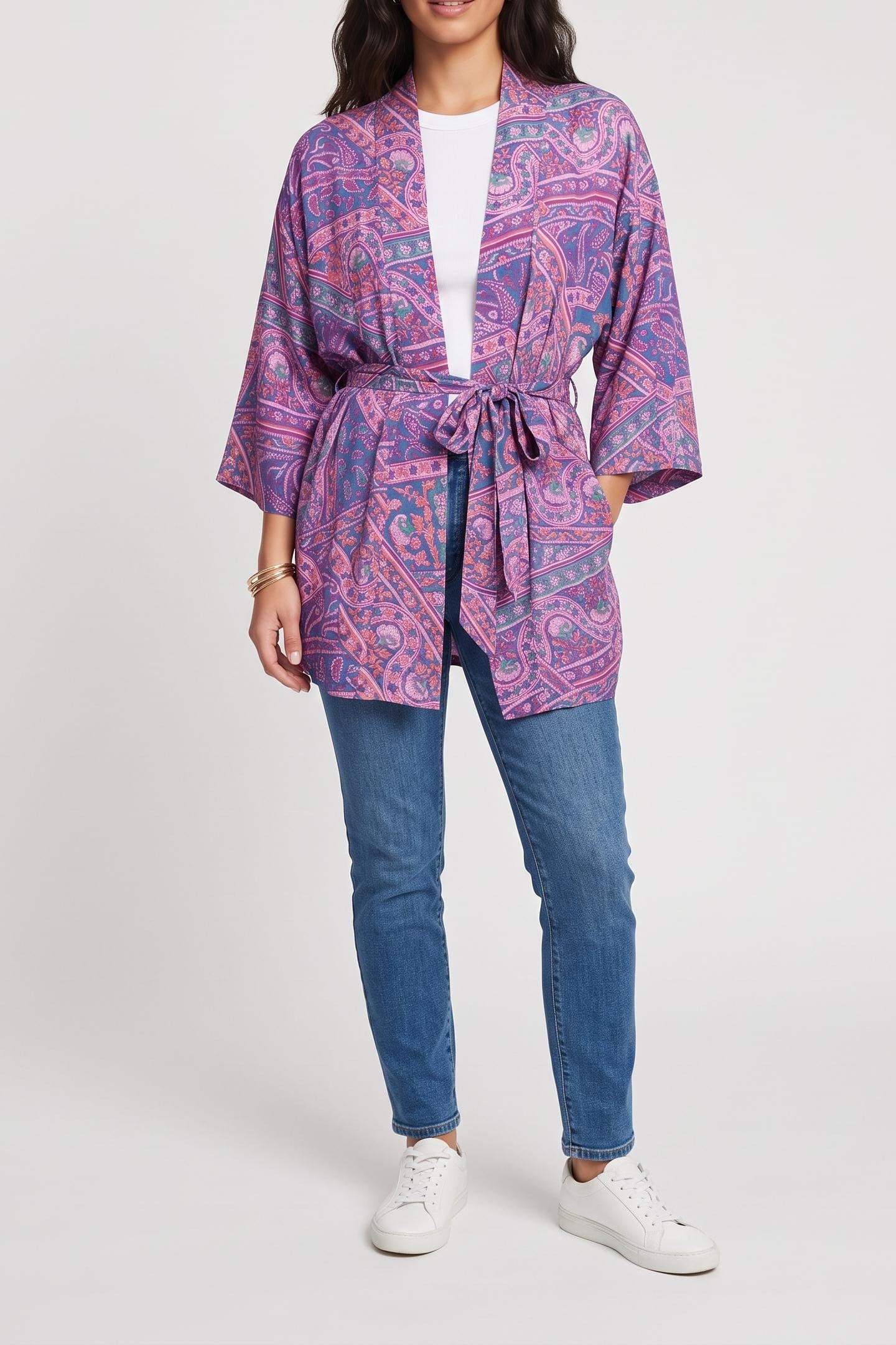 BA&SH Kimono Blue Maat: S | Jurken Outlet | Dames | Blauw