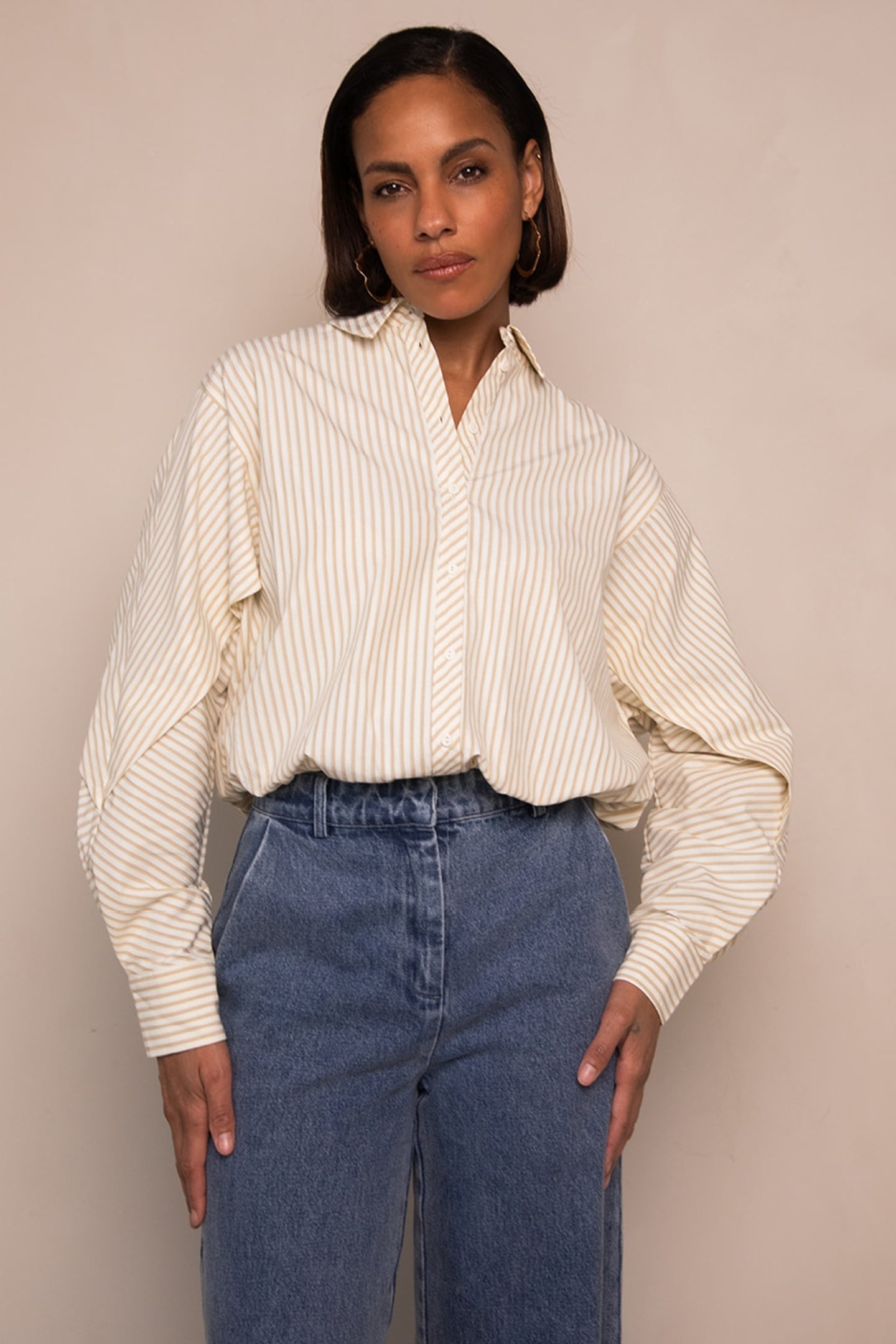 Freebird Blair Blouse Off White Maat: L | Longsleeves Outlet | Dames | Ecru
