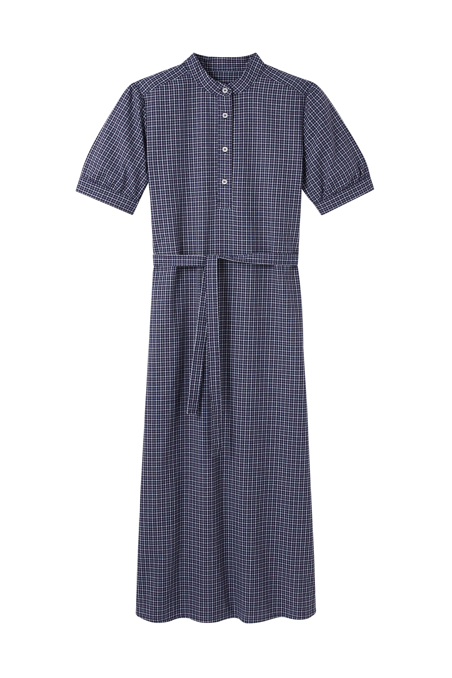 A.P.C. Dress Clea Dark Blue Maat: 36 | Maxi Jurken Outlet | Dames | Blauw
