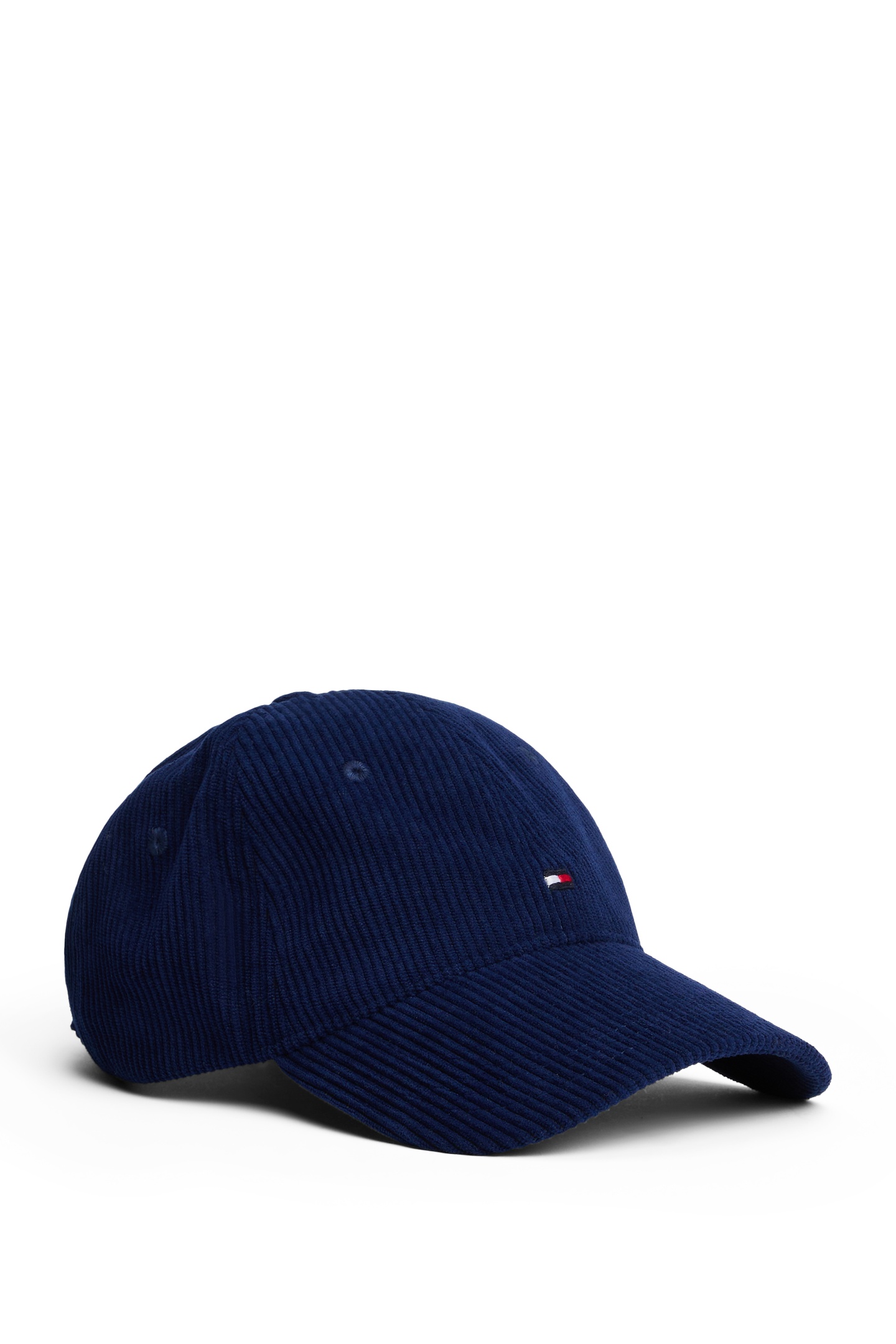 Tommy Hilfiger Th Flag 6 Panel Cord Preppy Navy Size: OS | Hats & Caps Outlet | Heren | Blauw