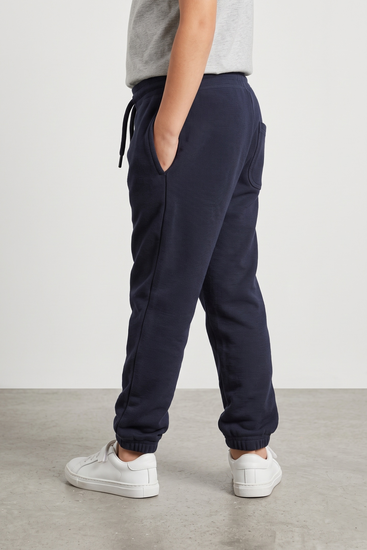 ARKET Sol Sweatpants Unisex Blue Maat: 122/128 | Broeken Outlet | kids | Blauw